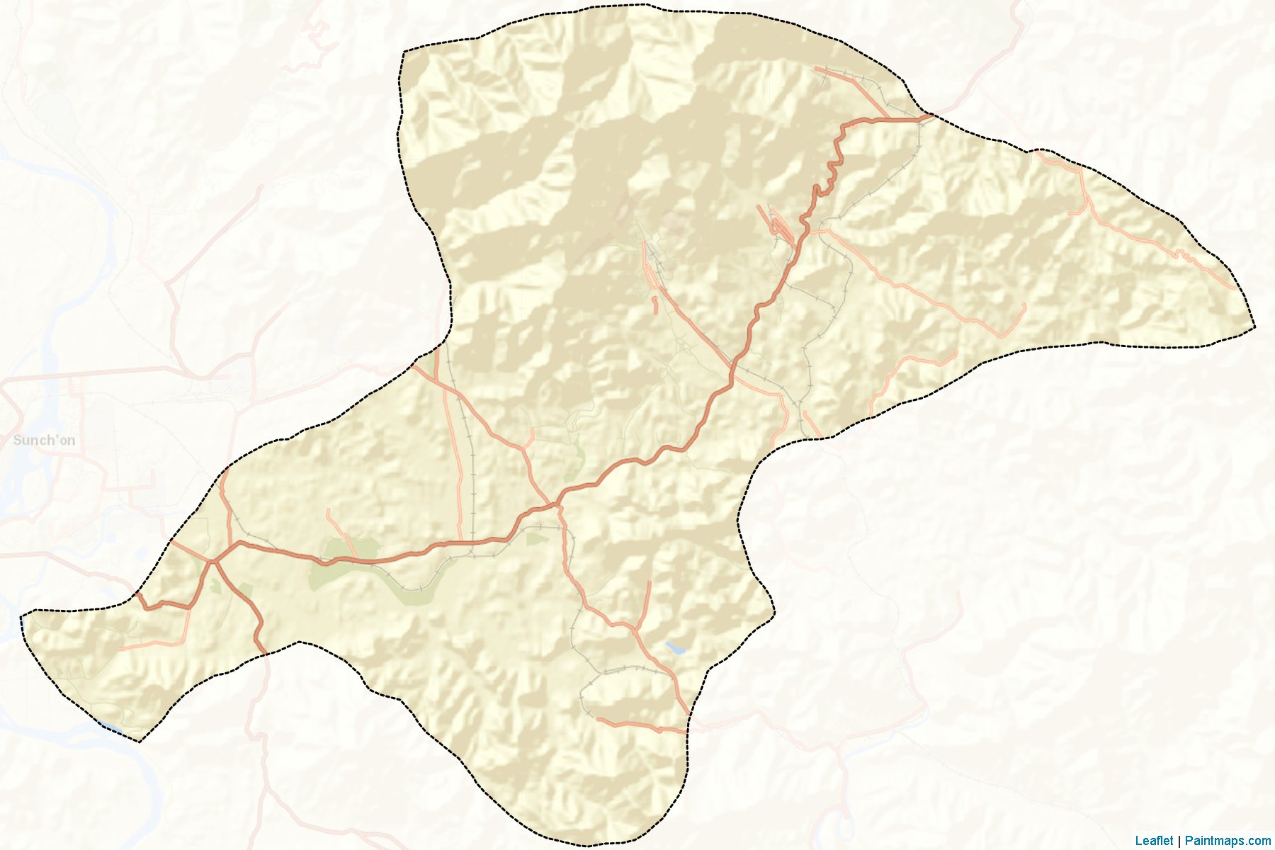 Unsan (P'yongan-namdo) Map Cropping Samples-2