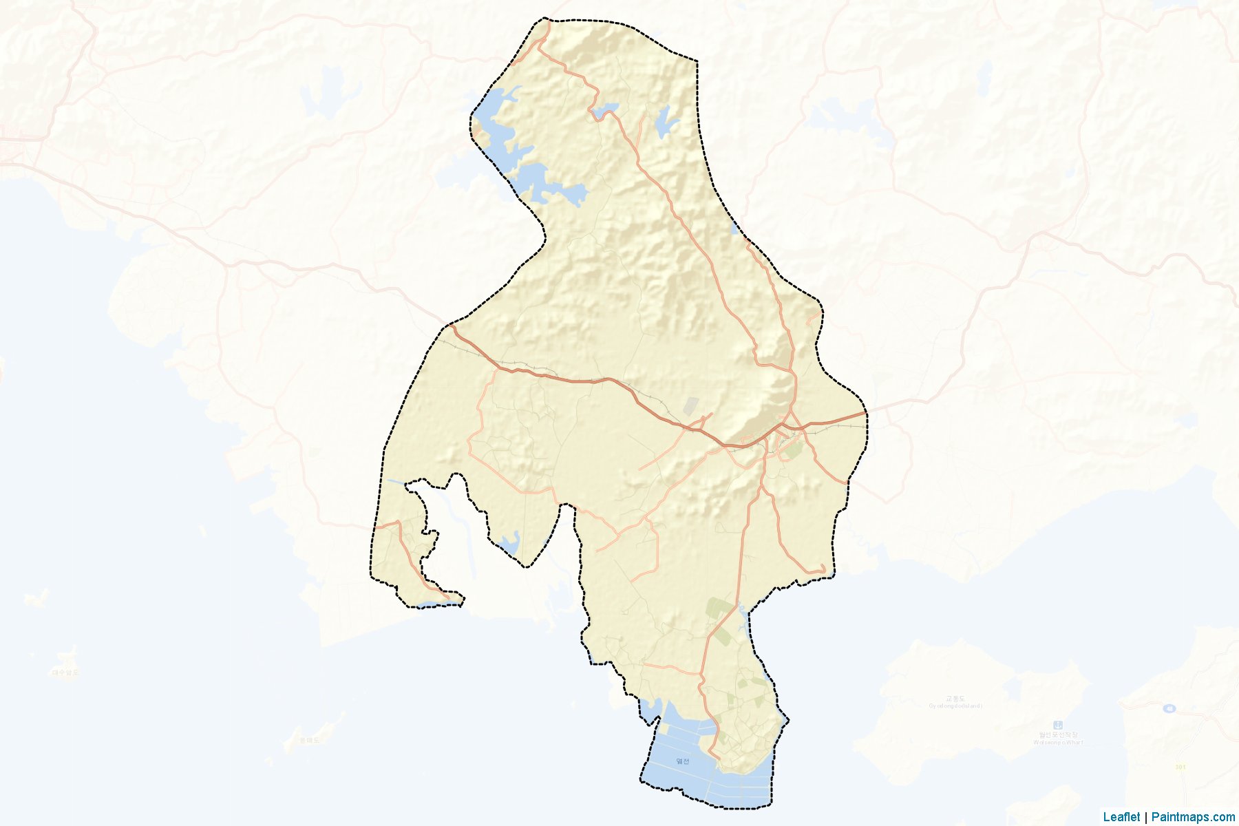 Yonan (Hwanghae-namdo) Map Cropping Samples-2