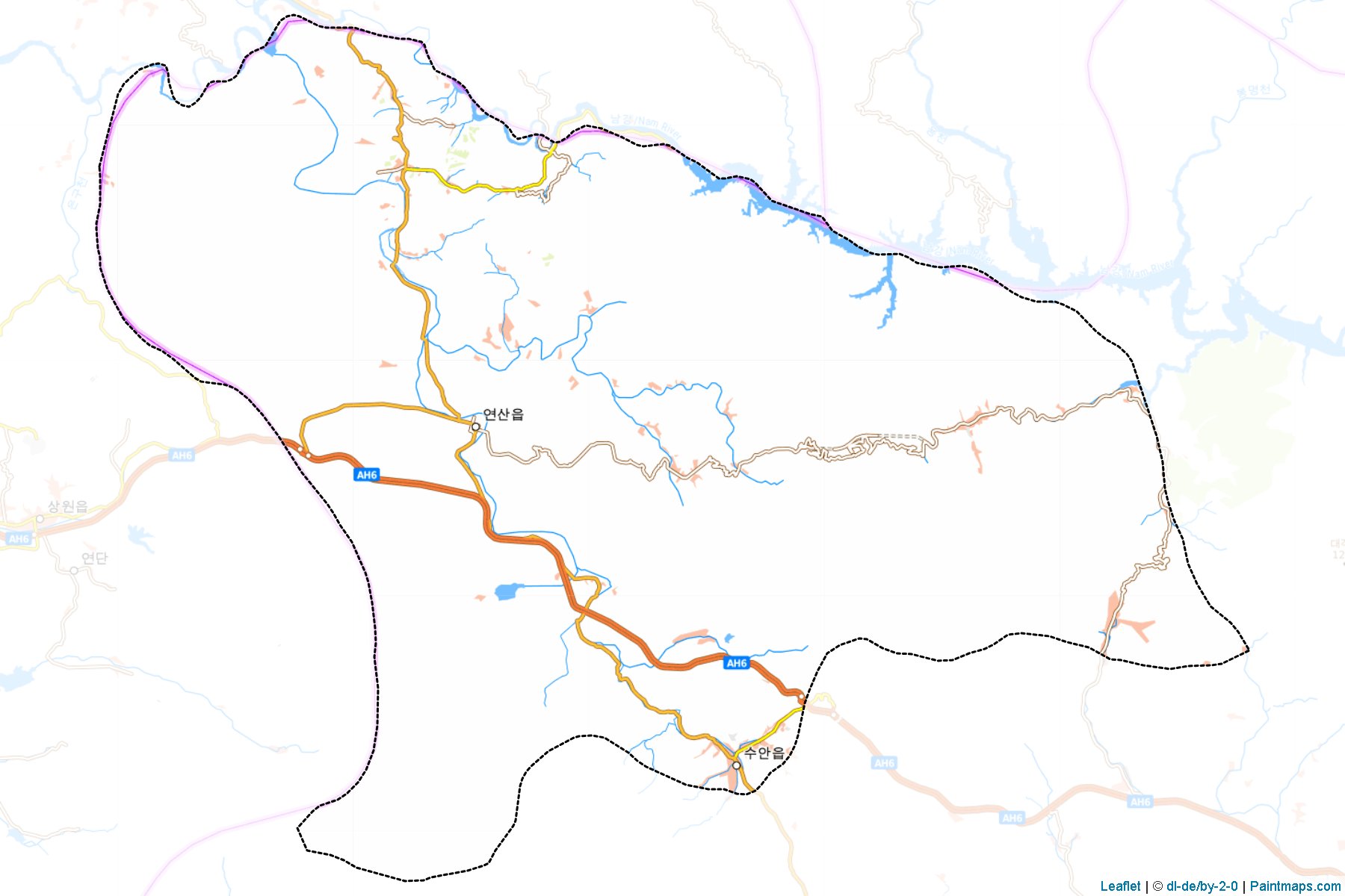 Yonsan (Hwanghae-bukto) Map Cropping Samples-1