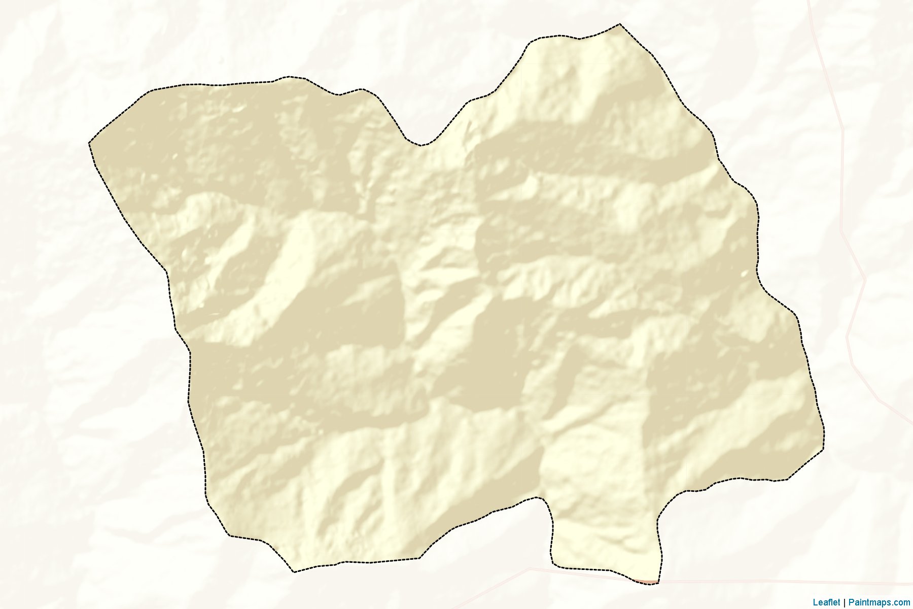 Muestras de recorte de mapas Kalidzingkha (Daga)-2