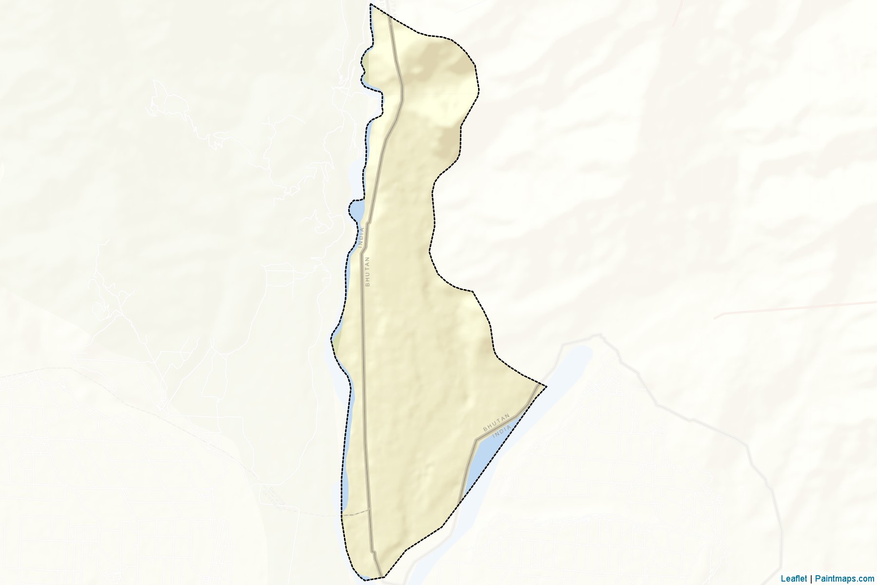 Muestras de recorte de mapas Sipsu (Samchi)-2