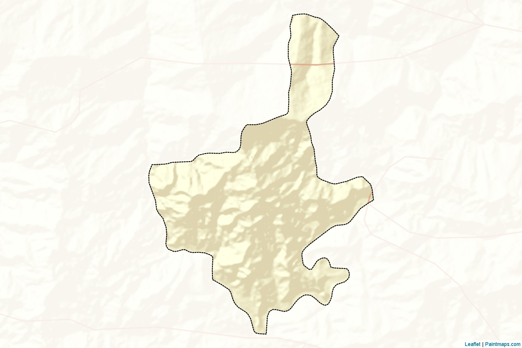 Muestras de recorte de mapas Tsendagang (Daga)-2