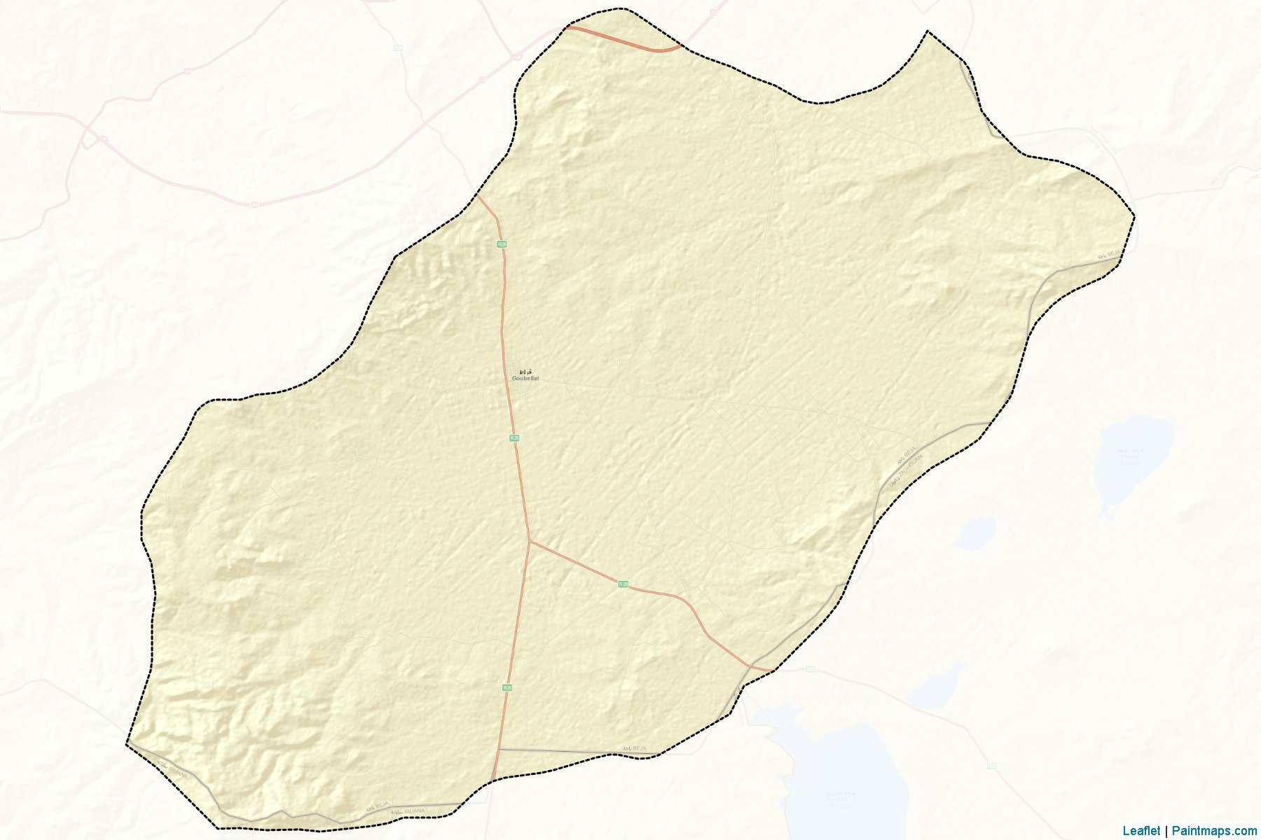 Goubellat (Béja) Map Cropping Samples-2