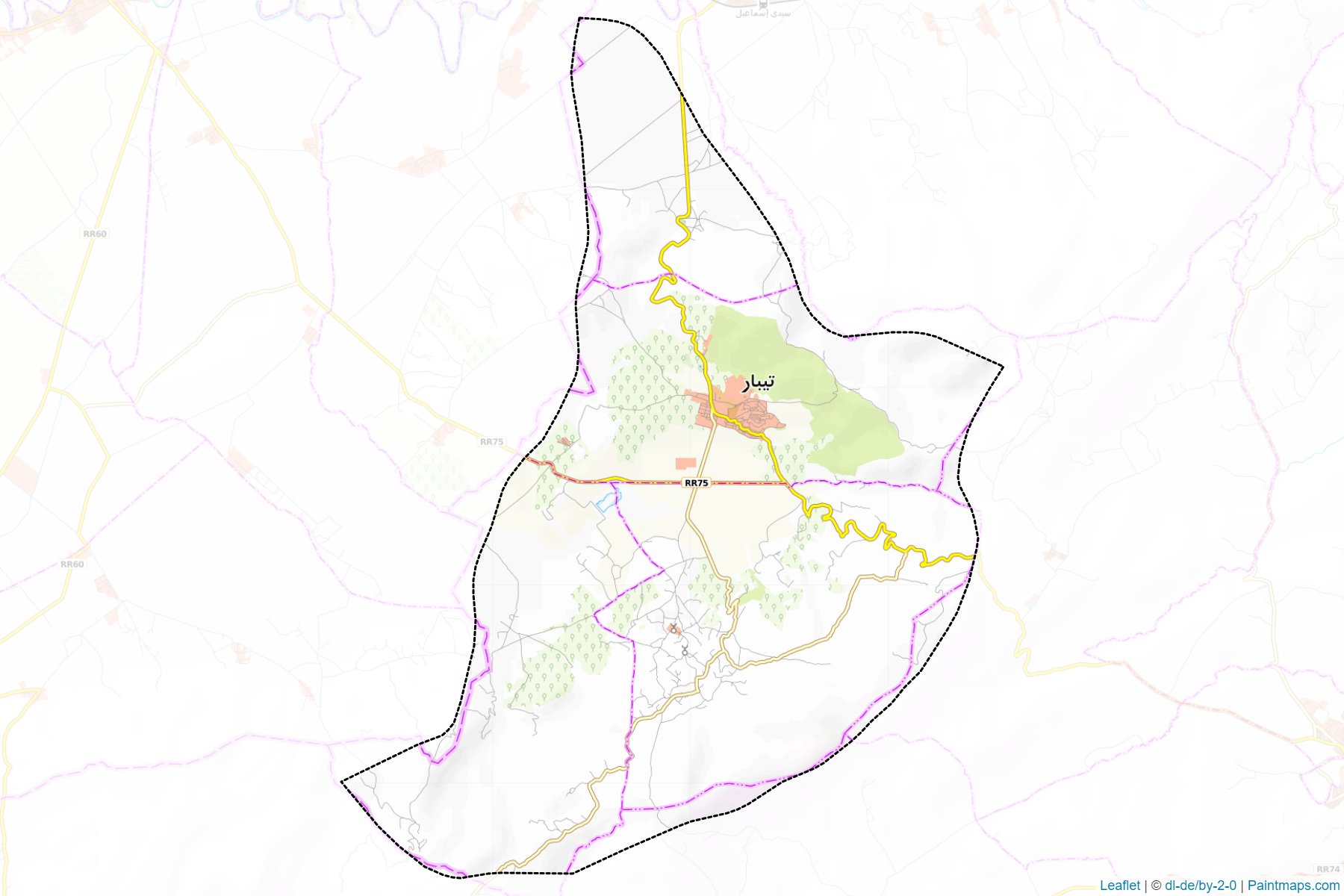 Thibar (Béja) Map Cropping Samples-1