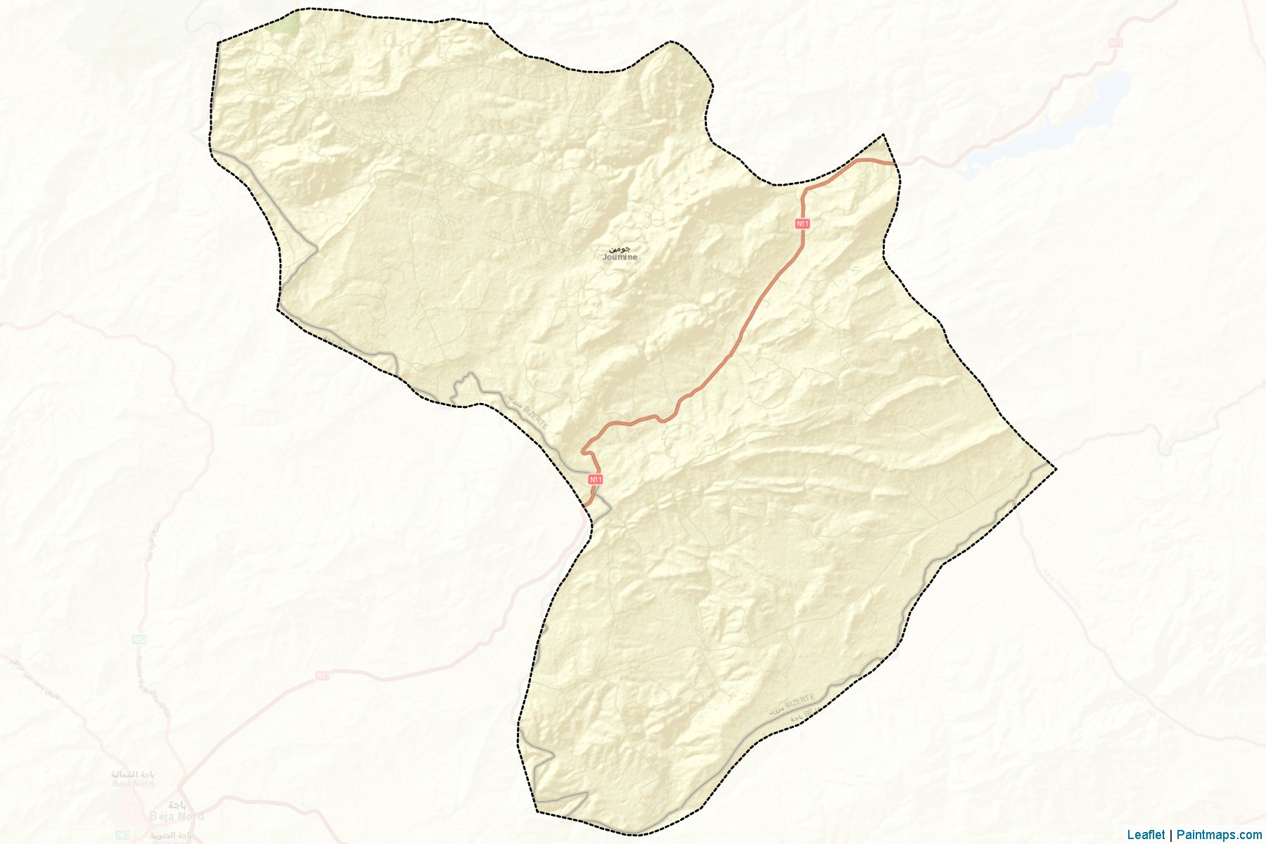 Joumine (Bizerte) Map Cropping Samples-2