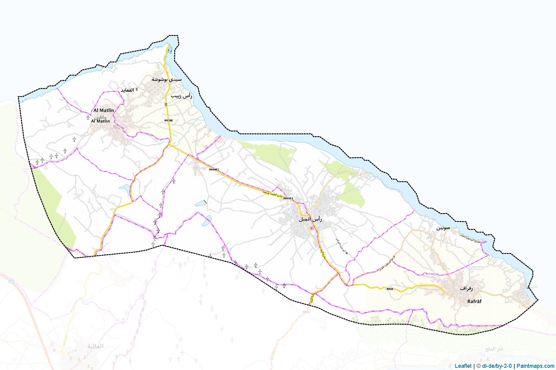 Ras Jebel (Bizerte) Map Cropping Samples-1