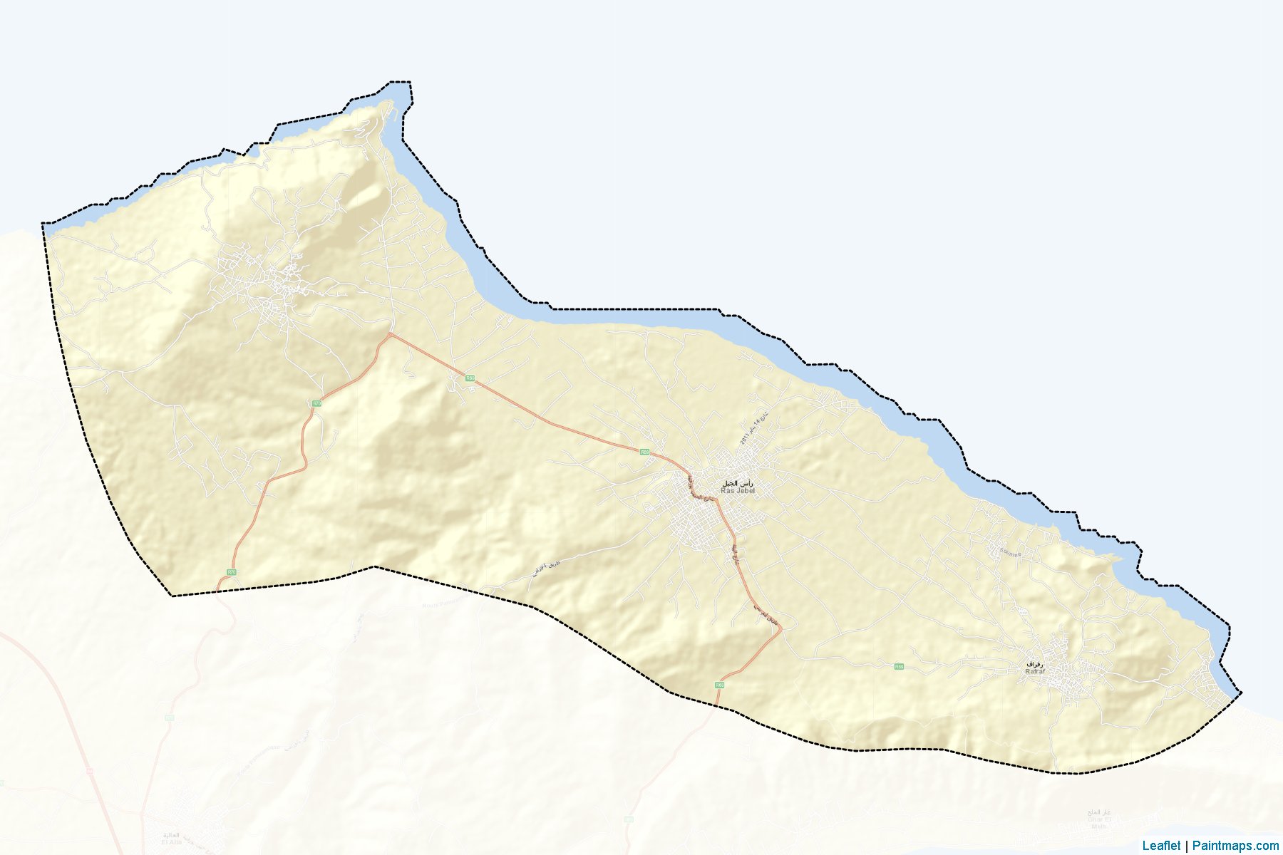 Ras Jebel (Bizerte) Map Cropping Samples-2