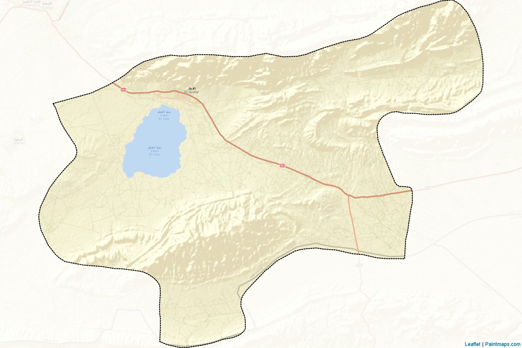 Guetar (Gafsa) Map Cropping Samples-2