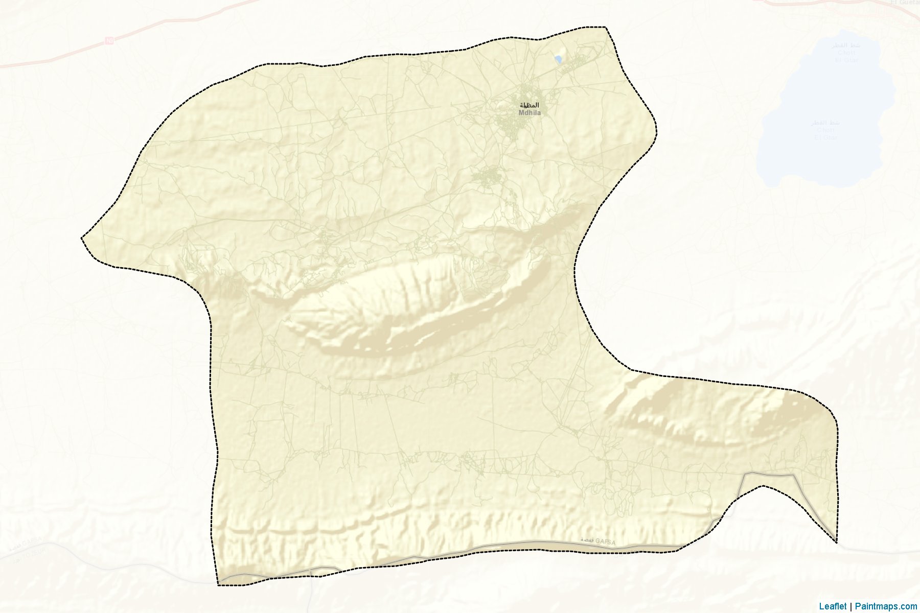 Mdhilla (Gafsa) Map Cropping Samples-2