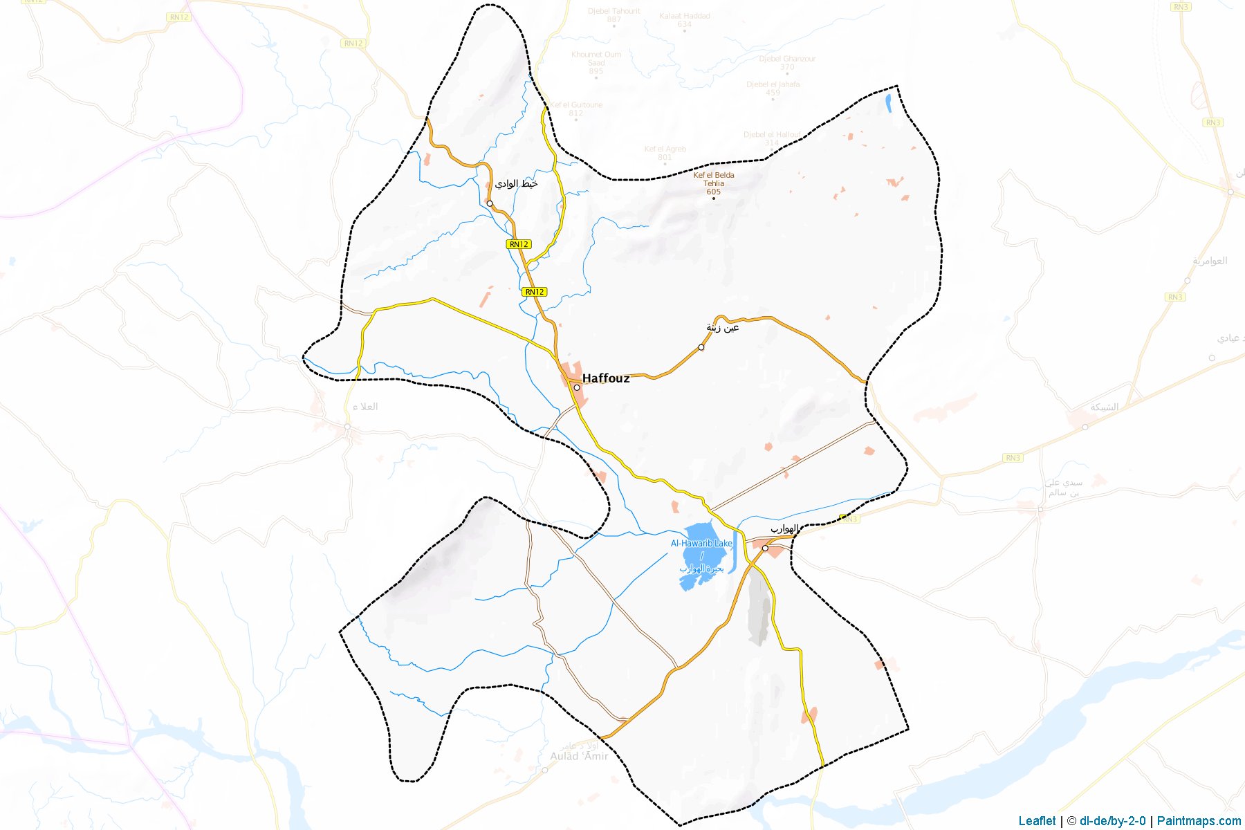 Haffouz (Kairouan) Map Cropping Samples-1