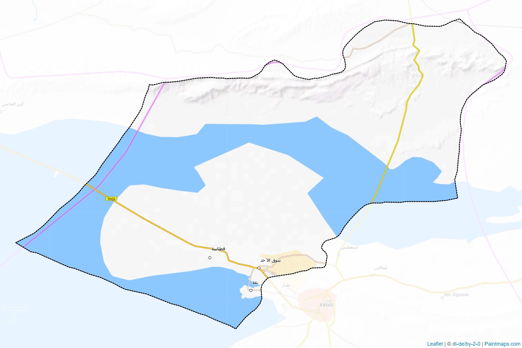 Souk El Ahed (Kebili) Map Cropping Samples-1