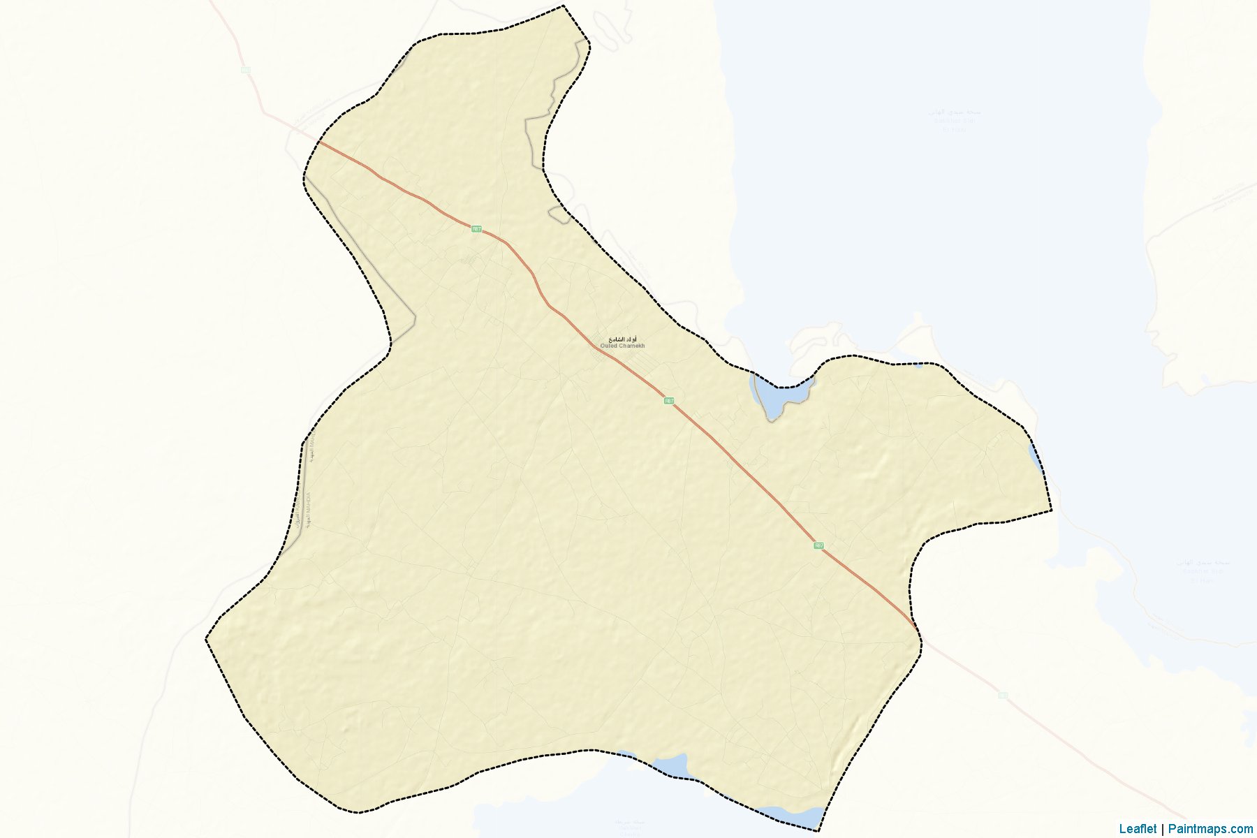 Ouled Chamekh (Mahdia) Map Cropping Samples-2