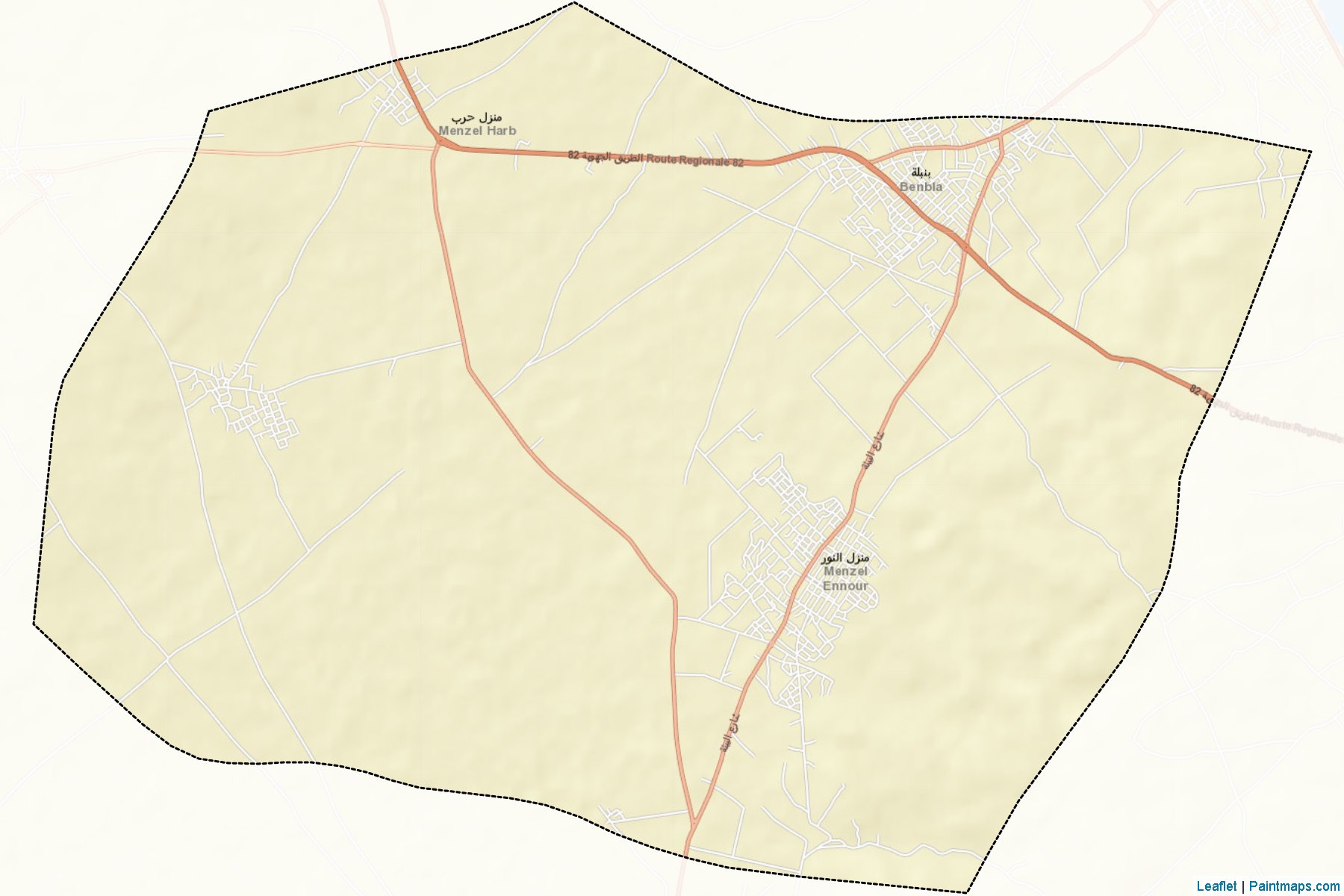 Bembla (Monastir) Map Cropping Samples-2