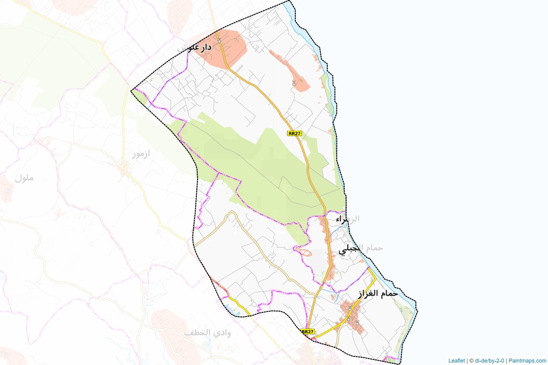 Hammam Ghezaz (Nabeul) Map Cropping Samples-1