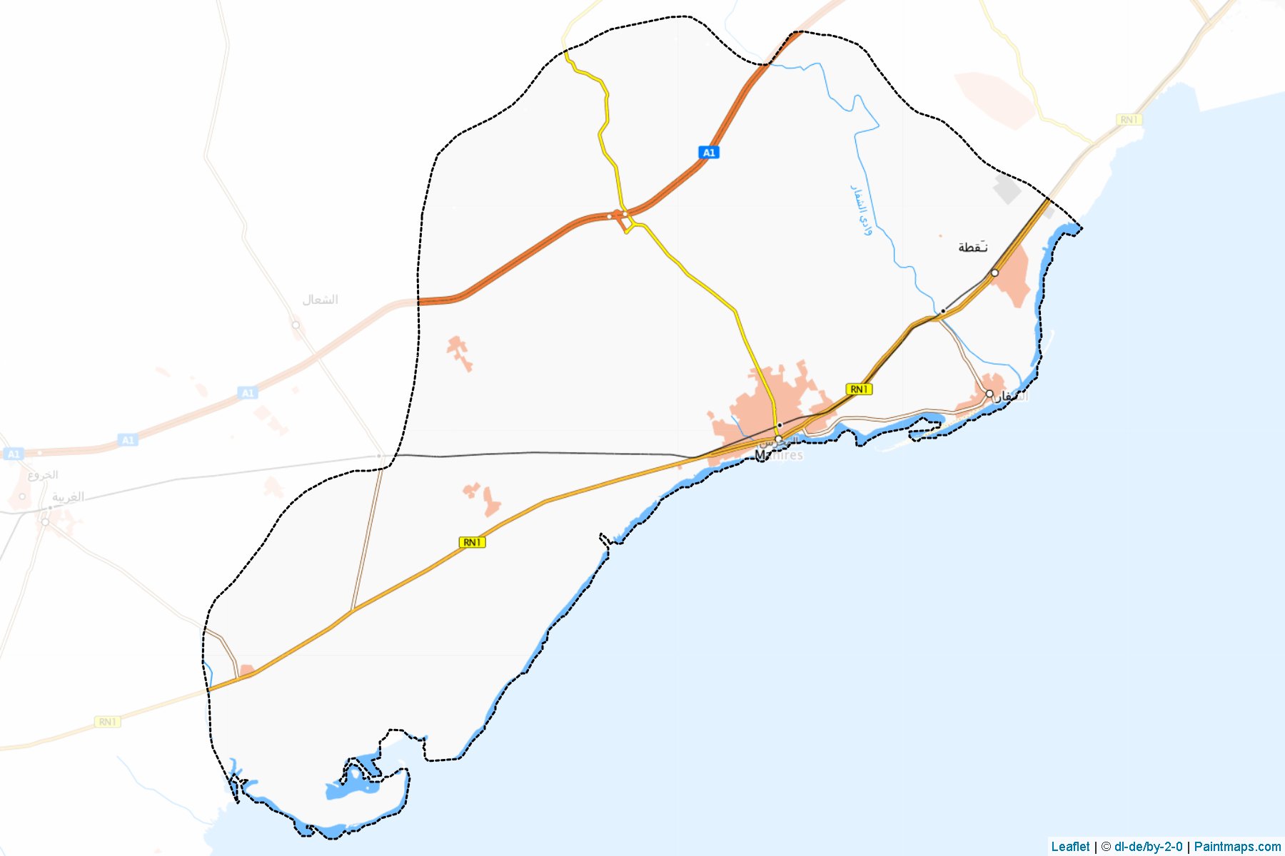 Mahres (Sfax) Map Cropping Samples-1