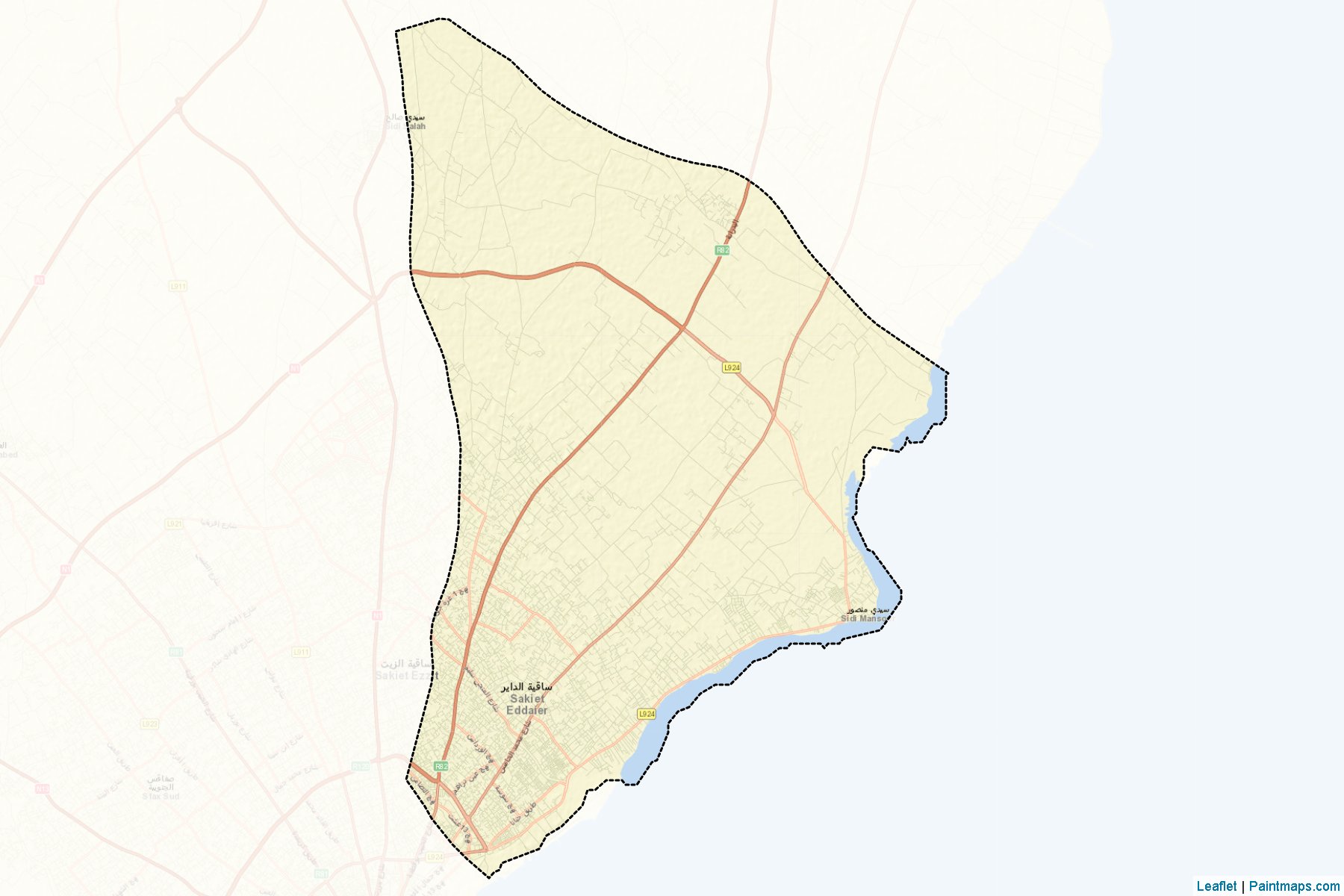 Sakiet Eddaier (Sfax) Map Cropping Samples-2