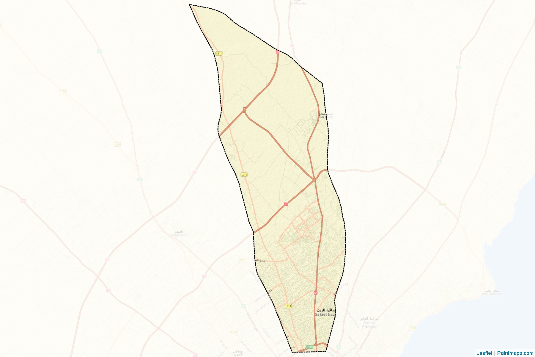 Sakiet Ezzit (Sfax) Map Cropping Samples-2