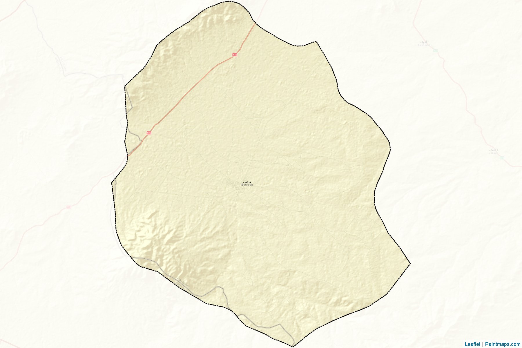 Bourouis (Siliana) Map Cropping Samples-2