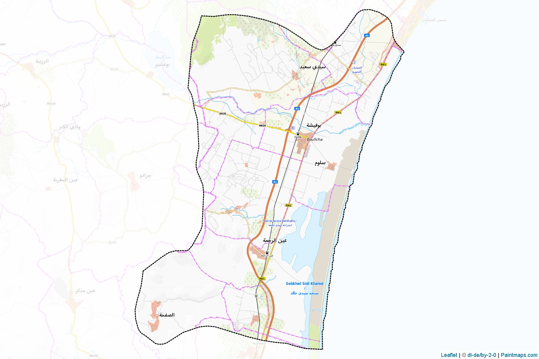 Bouficha (Sousse) Map Cropping Samples-1