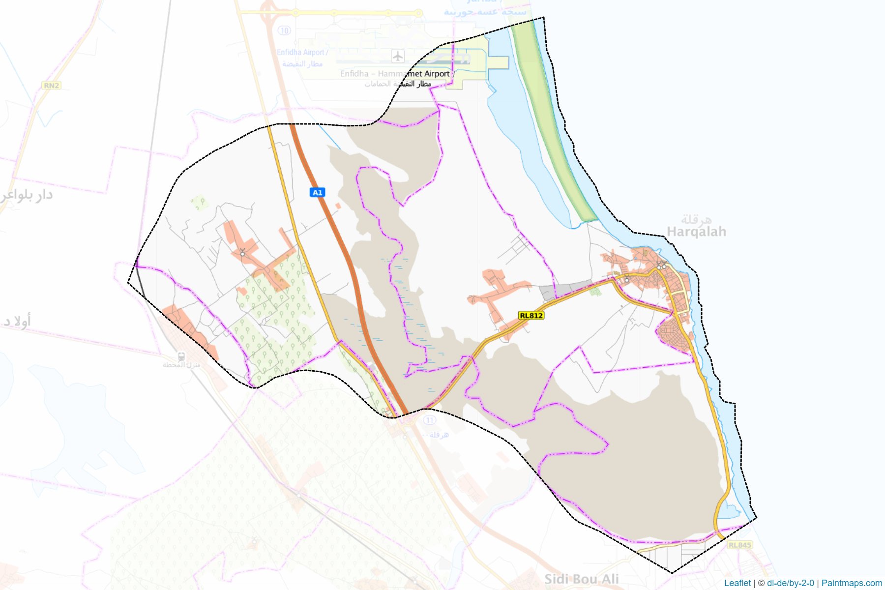 Hergla (Sousse) Map Cropping Samples-1