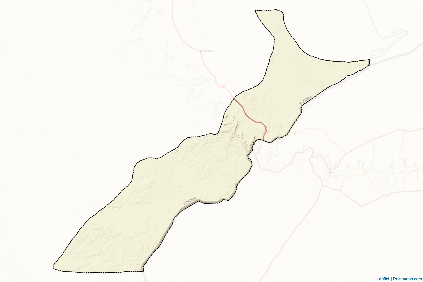 Dhiba (Tataouine) Map Cropping Samples-2