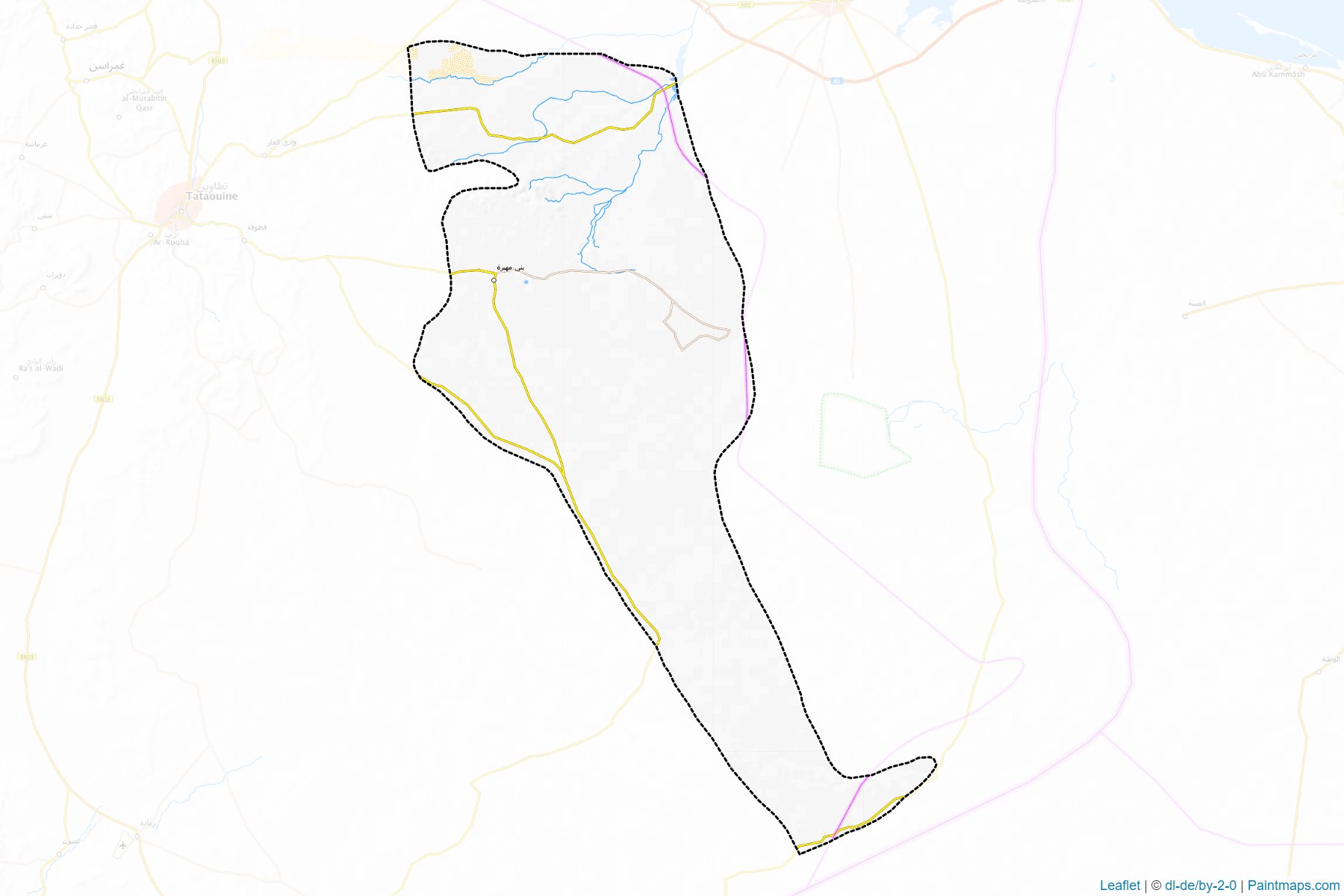 Samar (Tataouine) Map Cropping Samples-1