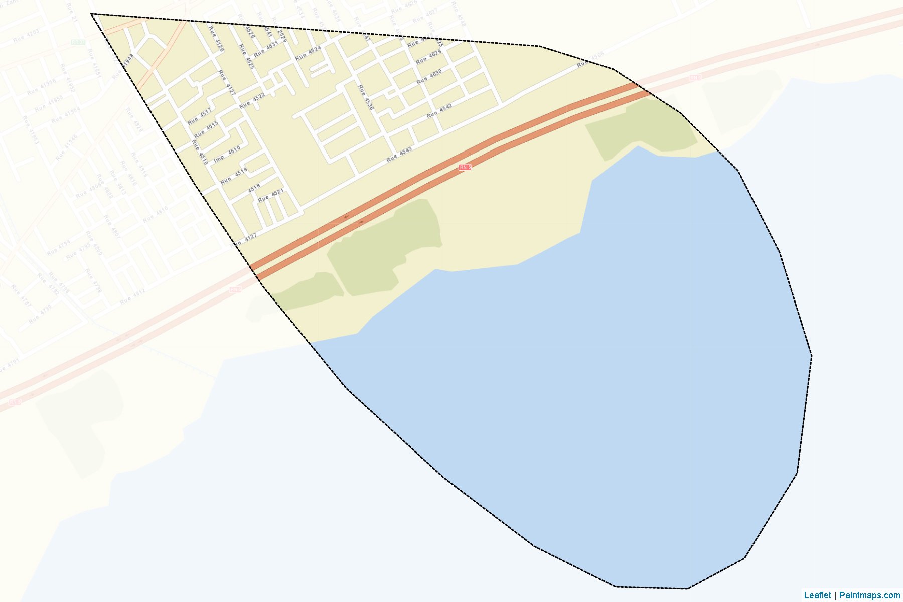 Muestras de recorte de mapas Ezouhour (Tunis)-2