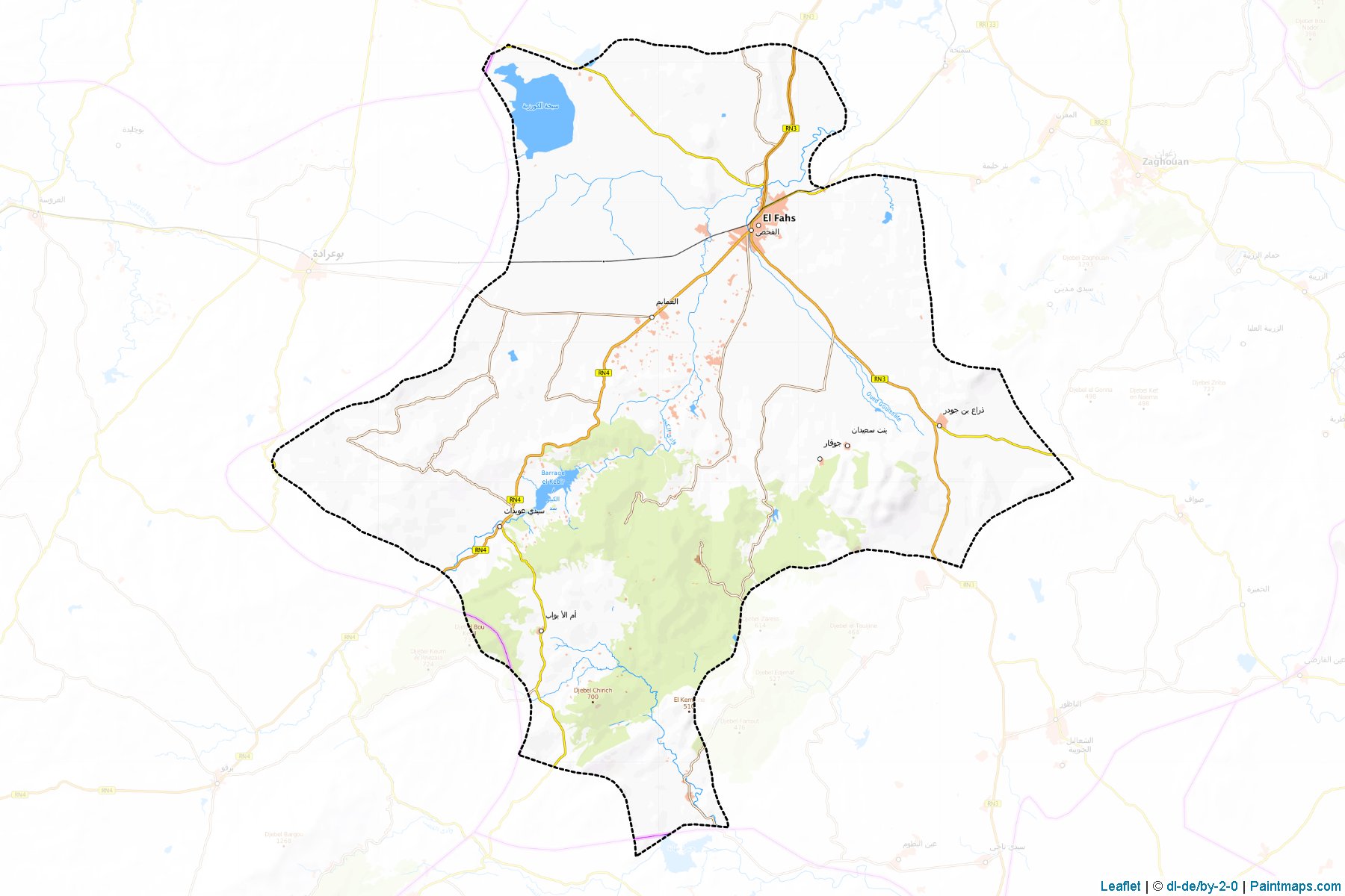 Fahs (Zaghouan) Map Cropping Samples-1