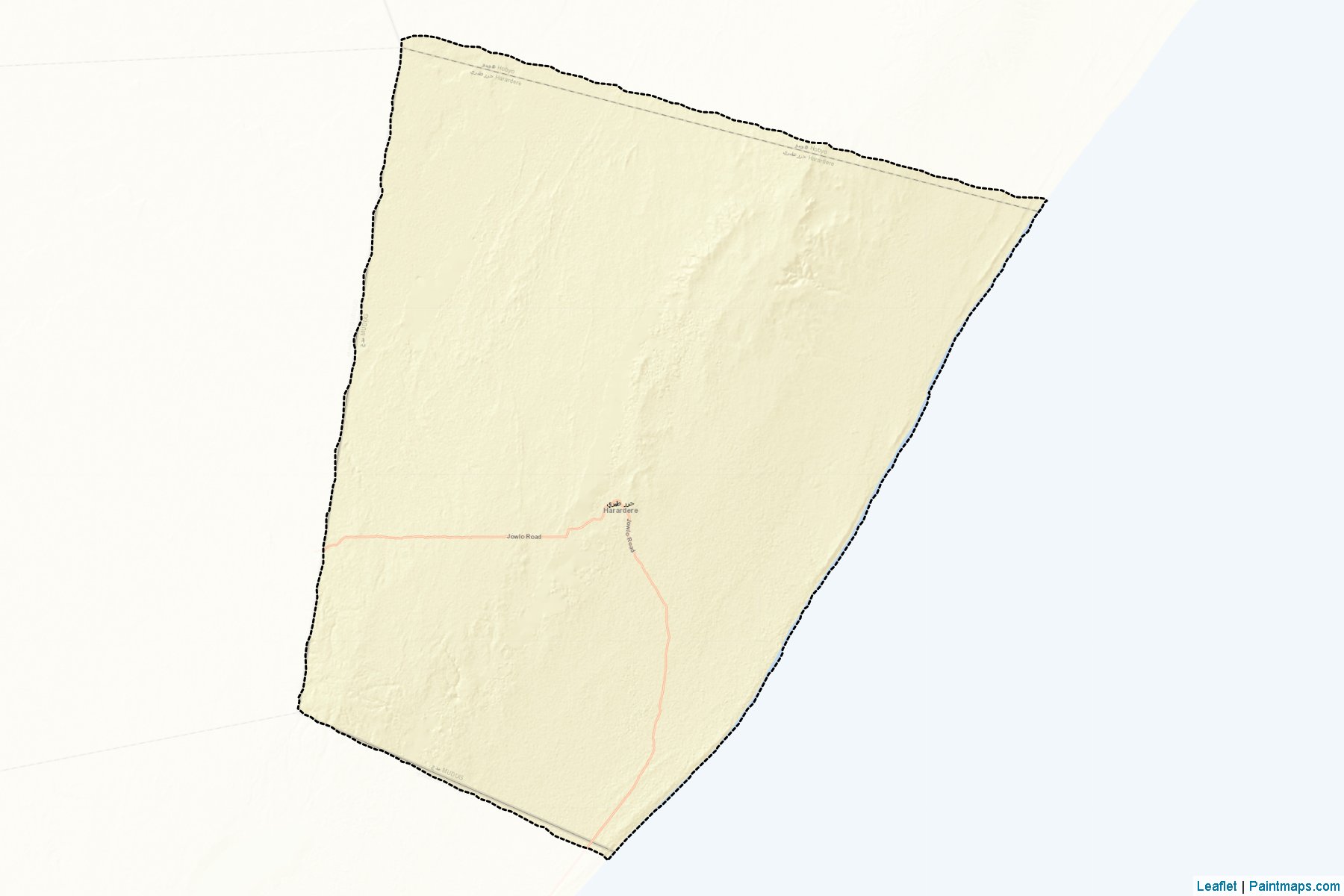 Muestras de recorte de mapas Xarardheere (Mudug)-2