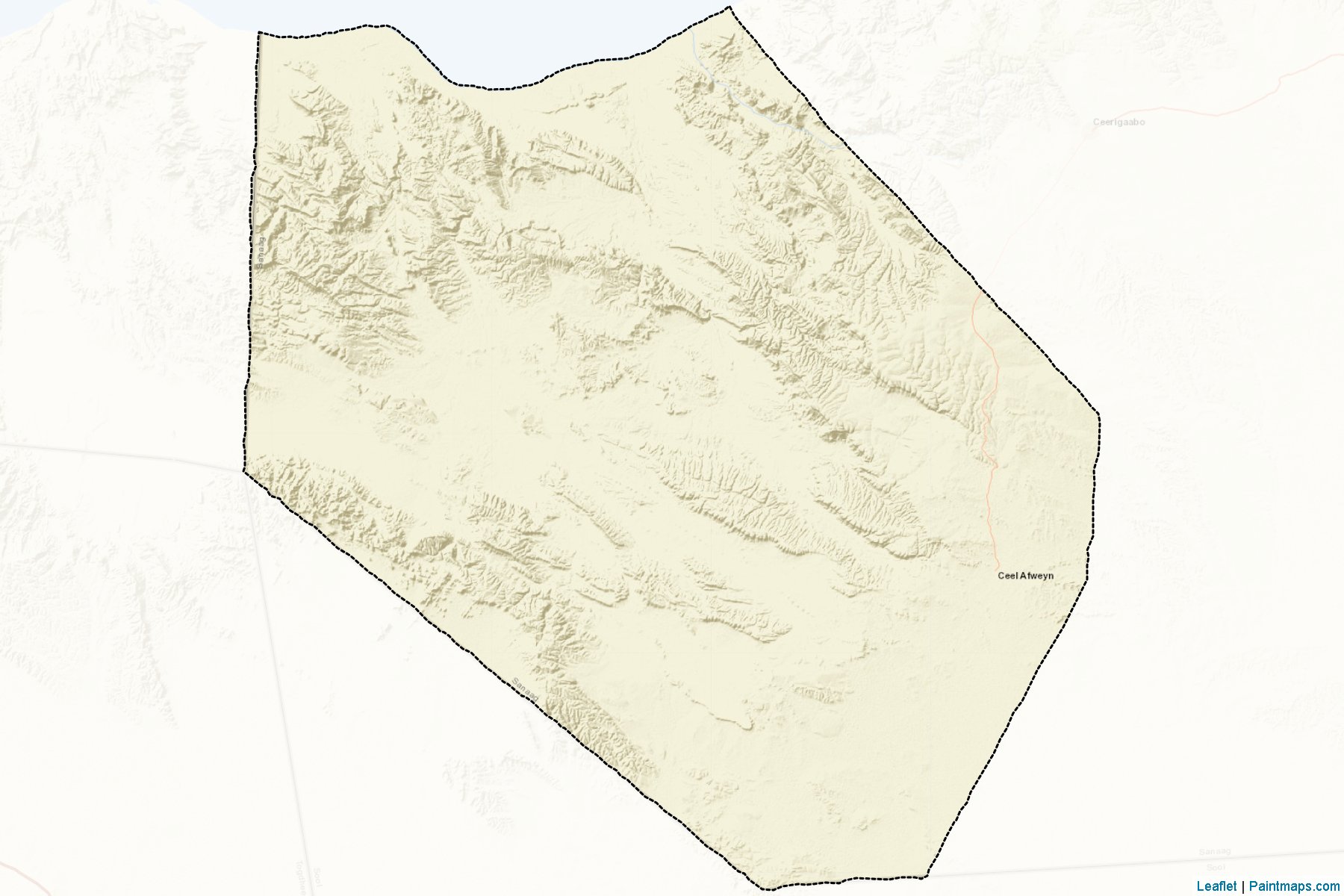 Ceel Afweyn (Sanaag) Map Cropping Samples-2