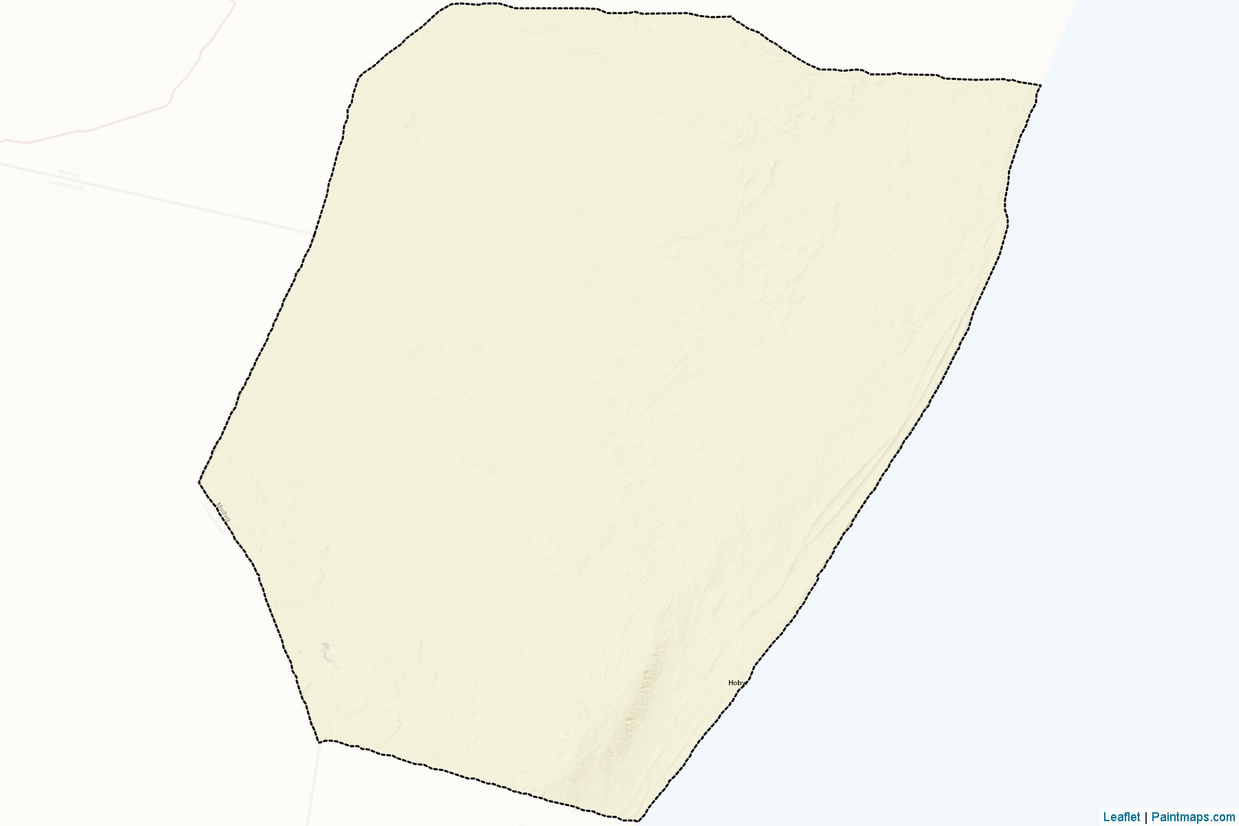 Hobyo (Mudug) Map Cropping Samples-2