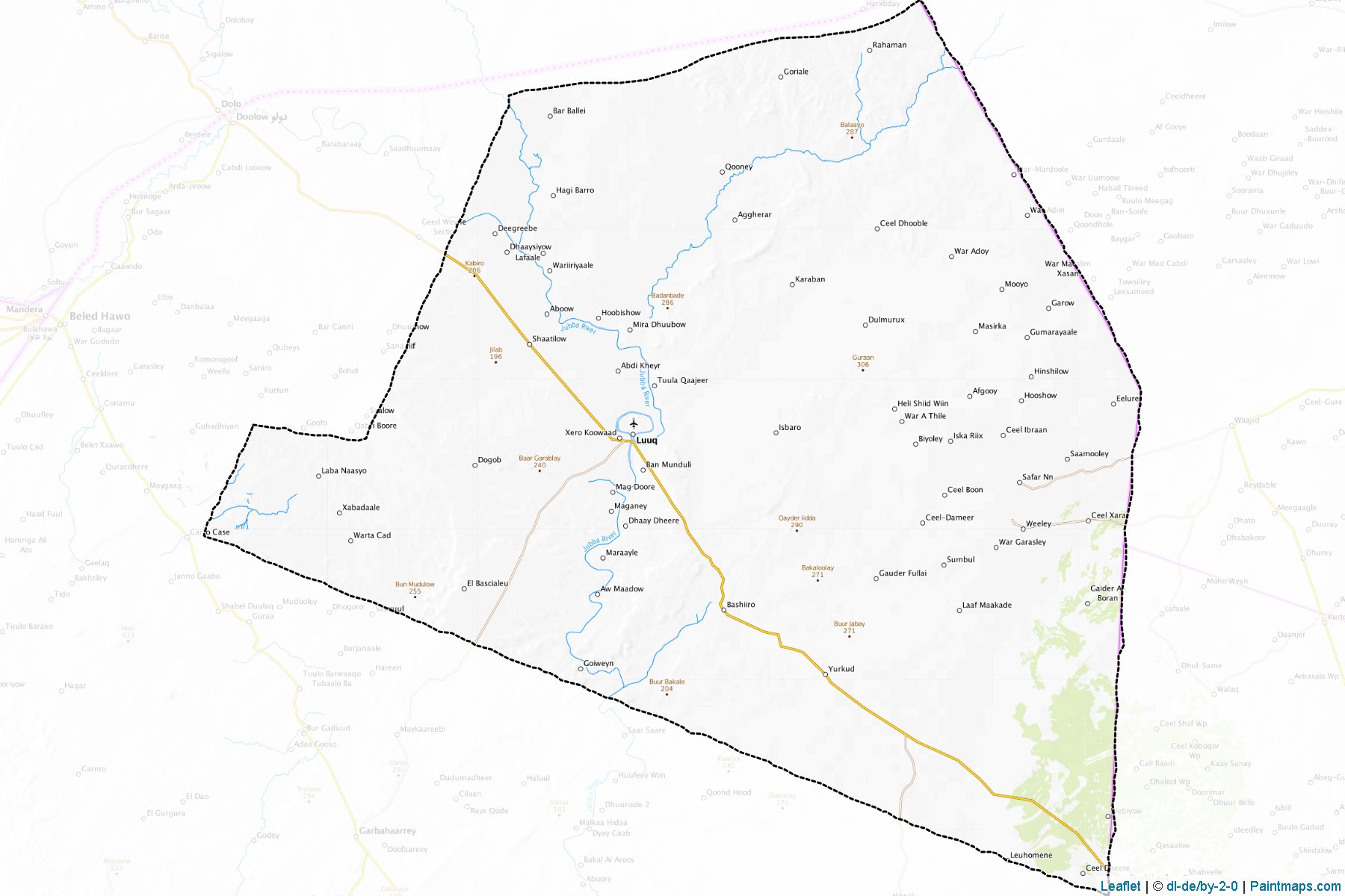 Luuq (Gedo) Map Cropping Samples-1