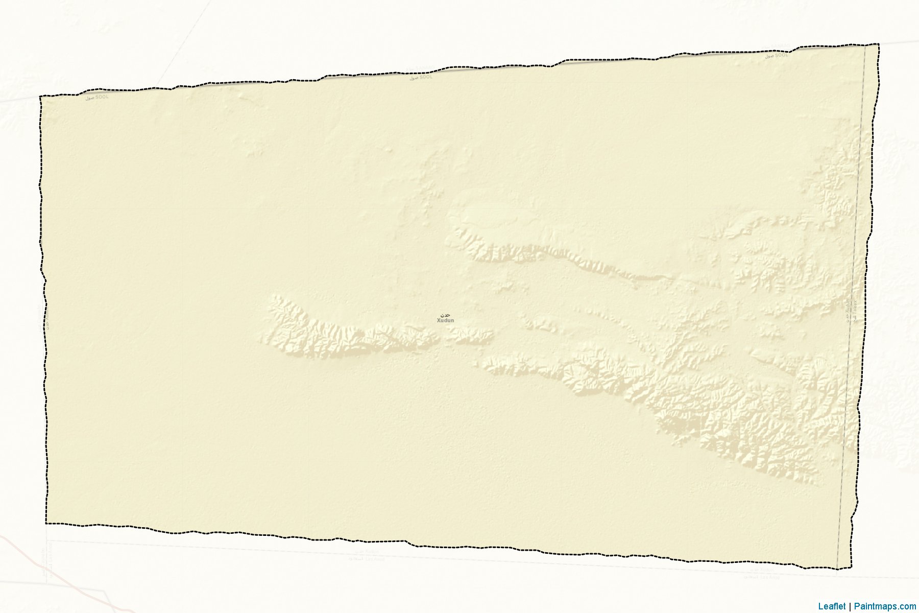 Muestras de recorte de mapas Xudun (Sool)-2