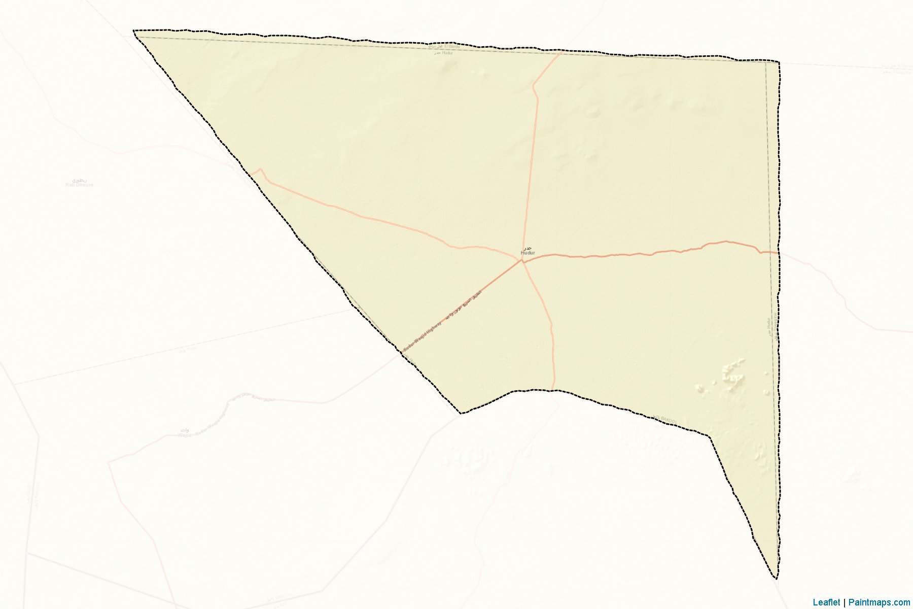 Muestras de recorte de mapas Xudur (Bakool)-2