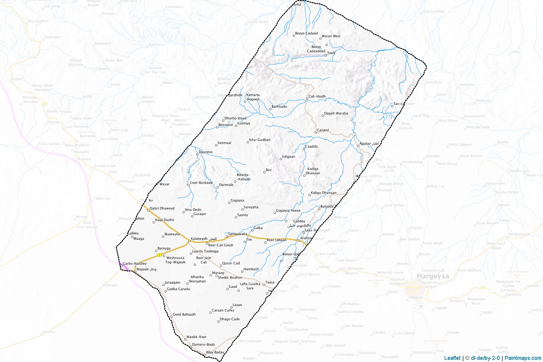 Muestras de recorte de mapas Gebiley (Woqooyi Galbeed)-1