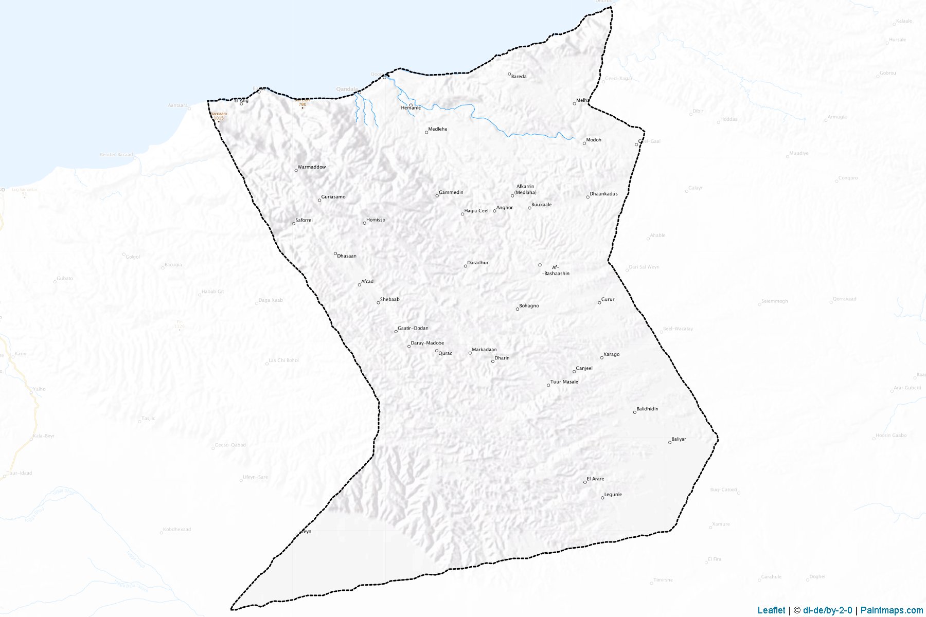 Muestras de recorte de mapas Qandala (Bari)-1