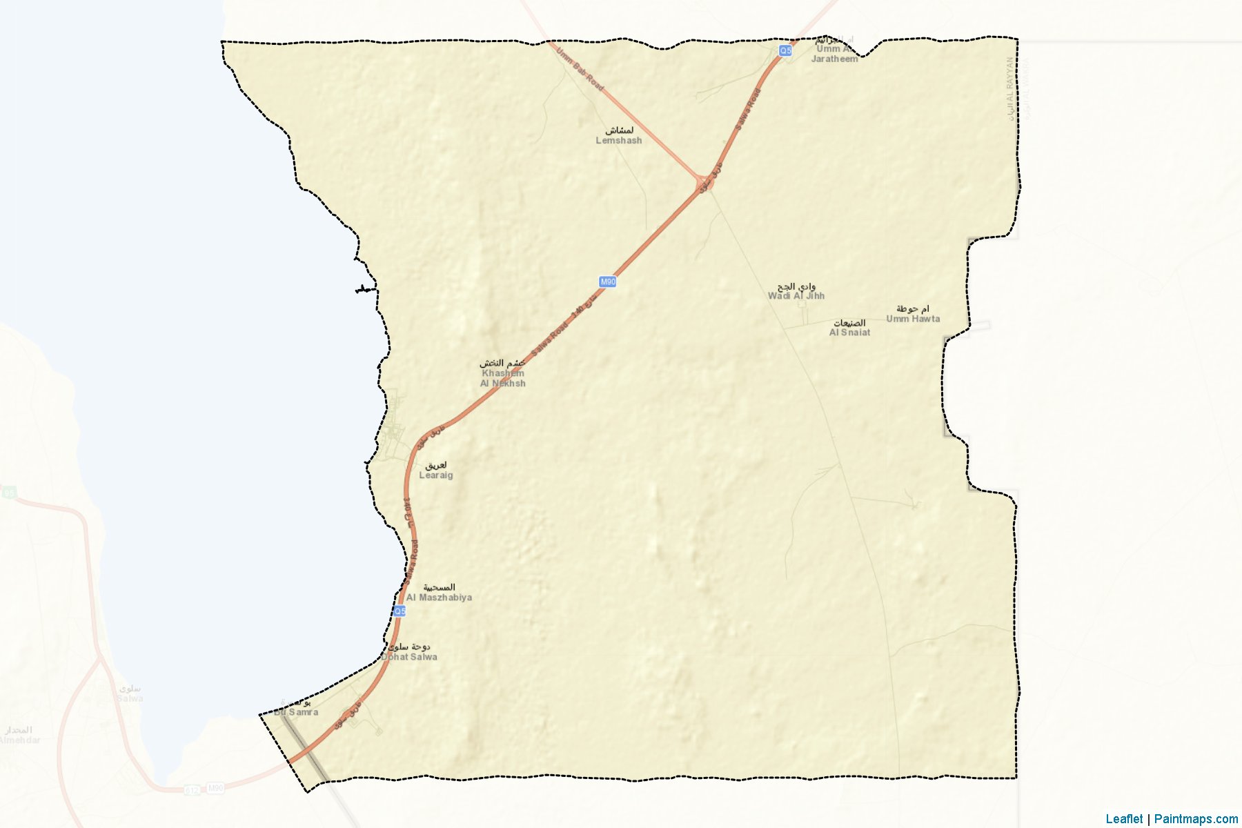 Abu Samra (Al Rayyan) Map Cropping Samples-2