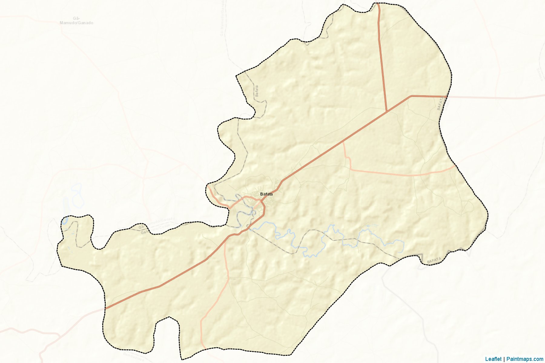 Bafata (Bafata Bölgesi) Haritası Örnekleri-2