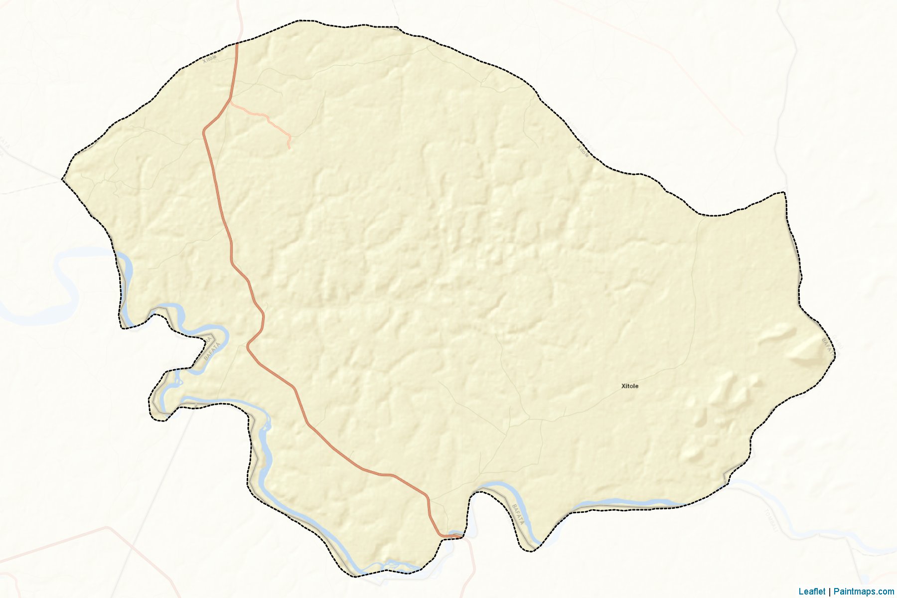 Muestras de recorte de mapas Xitole (Bafatá)-2