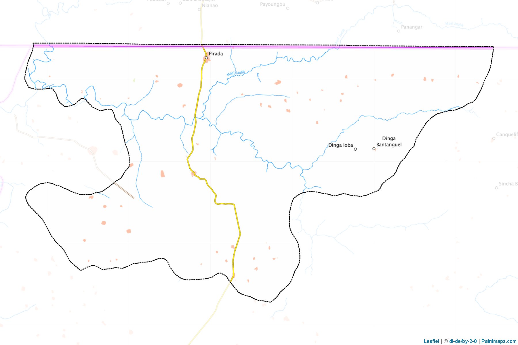 Muestras de recorte de mapas Pirada (Gabú)-1