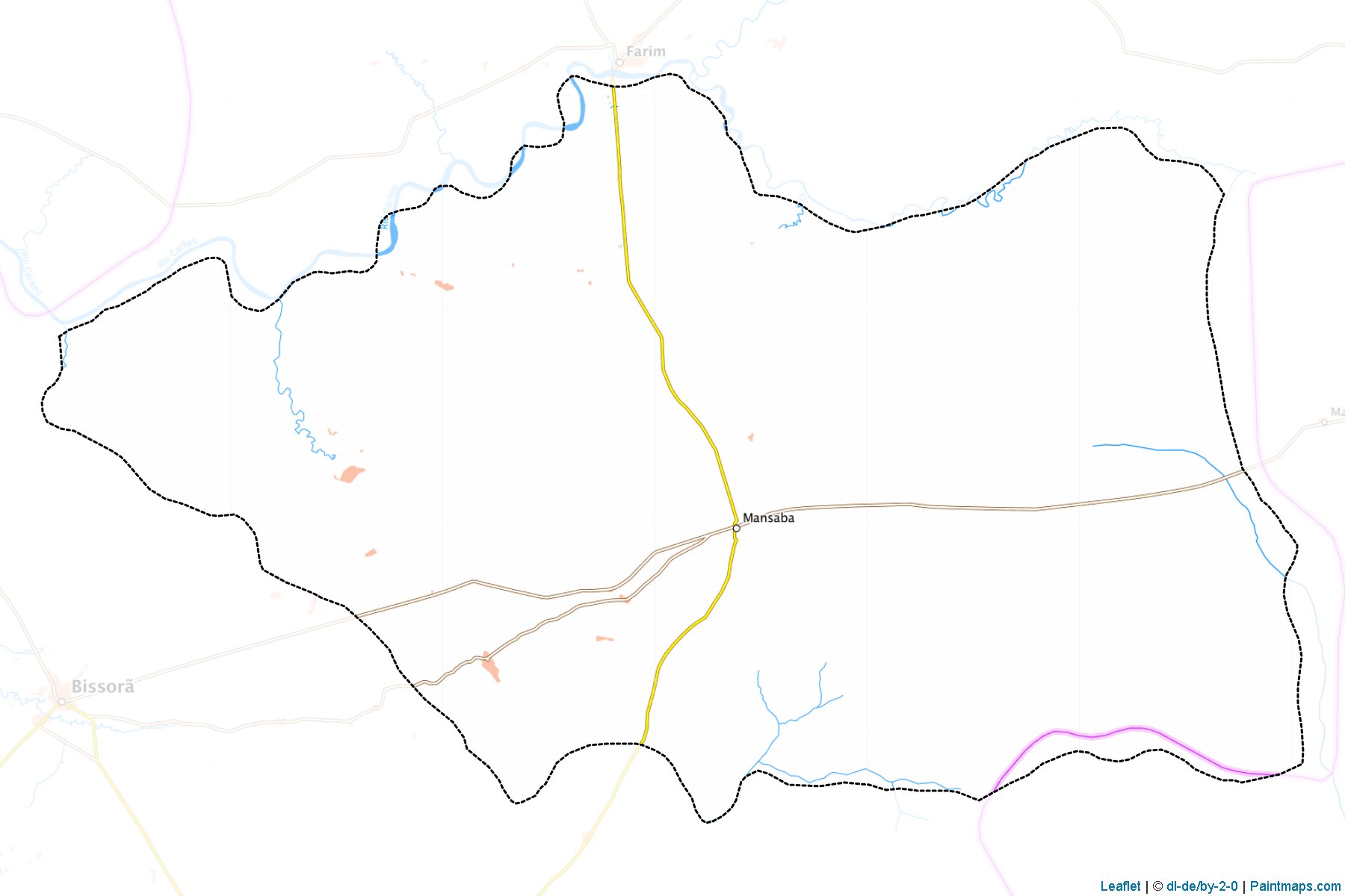 Muestras de recorte de mapas Mansaba (Oio)-1