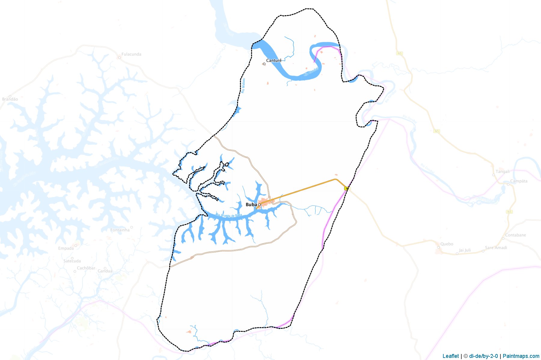 Muestras de recorte de mapas Buba (Quinara)-1