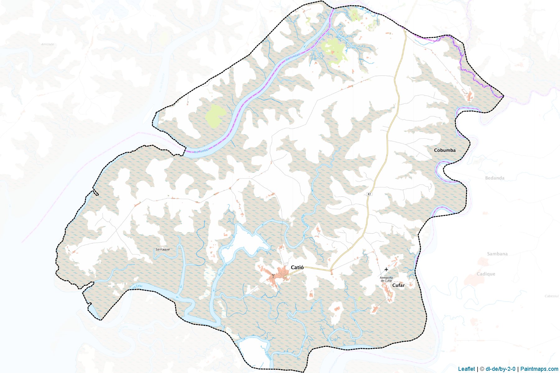 Muestras de recorte de mapas Catio (Tombali)-1