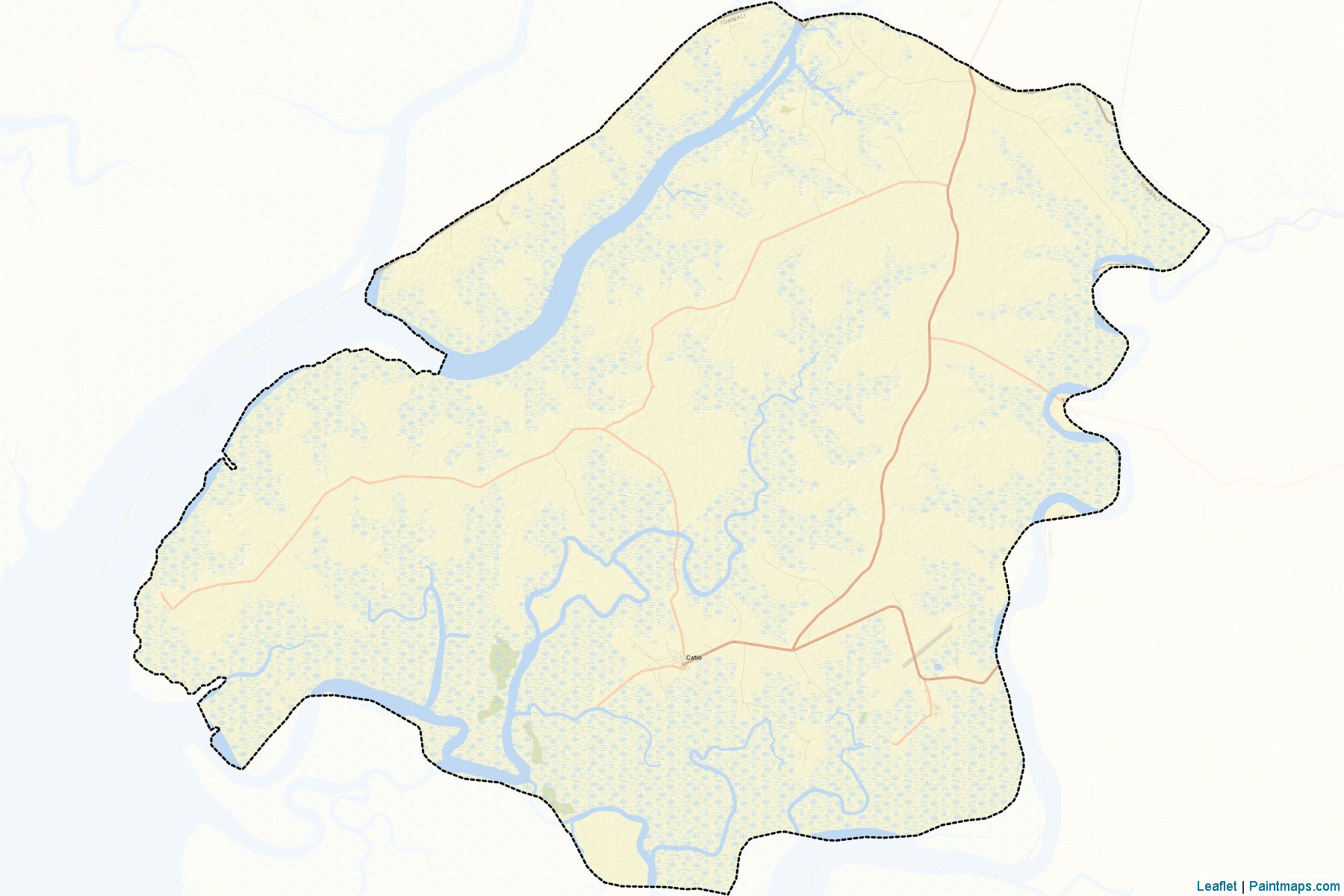 Muestras de recorte de mapas Catio (Tombali)-2