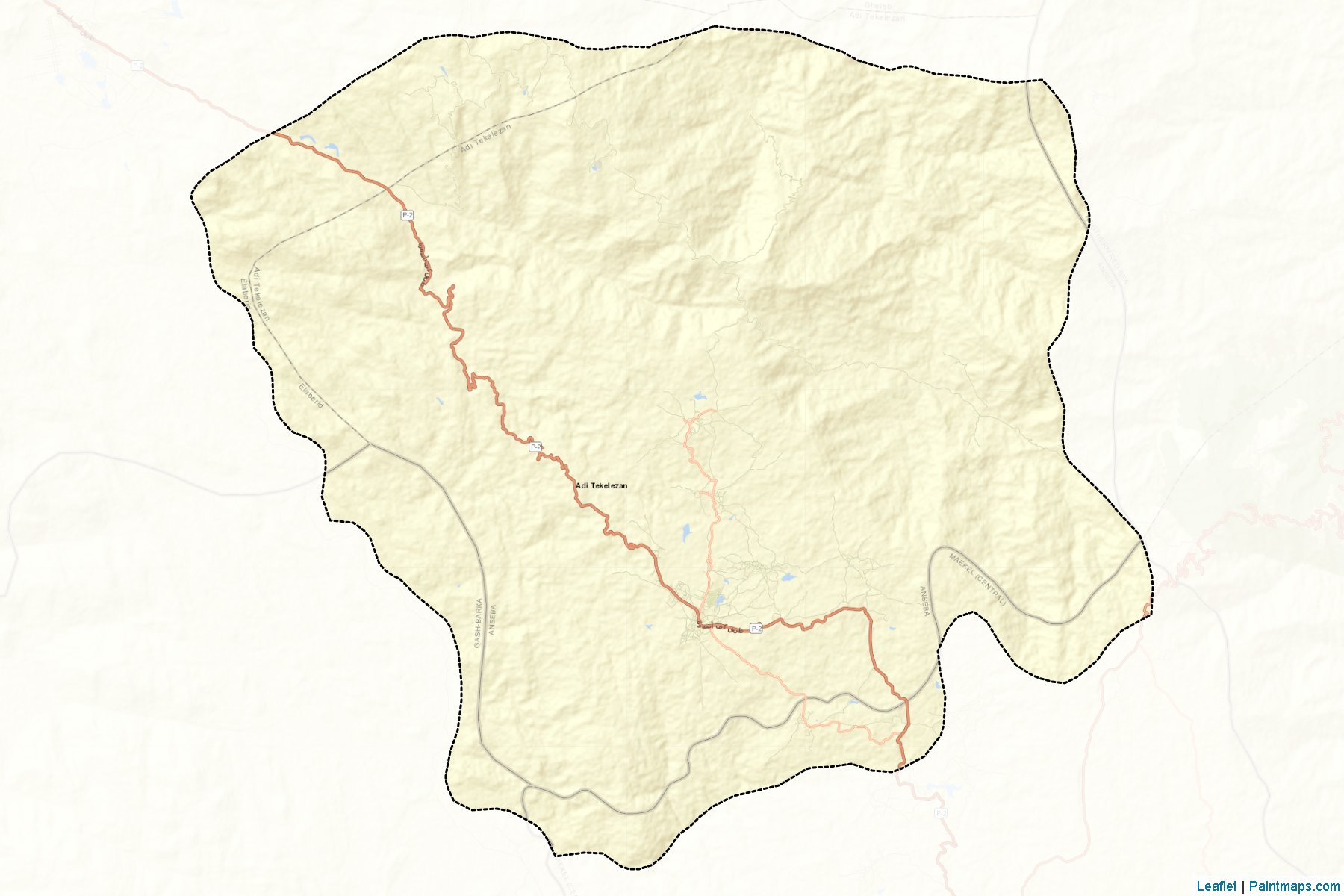 Adi Teklezan (Anseba Region) Map Cropping Samples-2