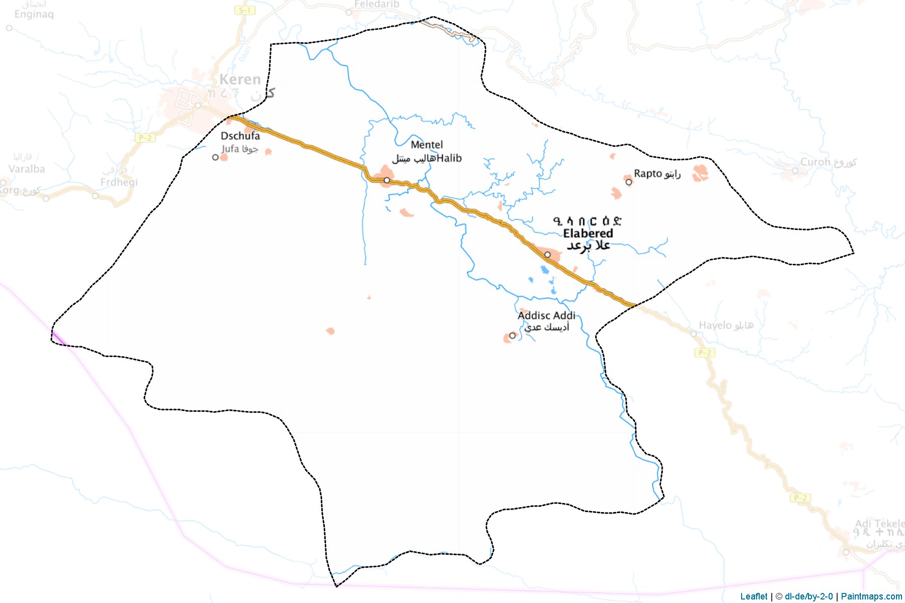 Elabered (Anseba Region) Map Cropping Samples-1