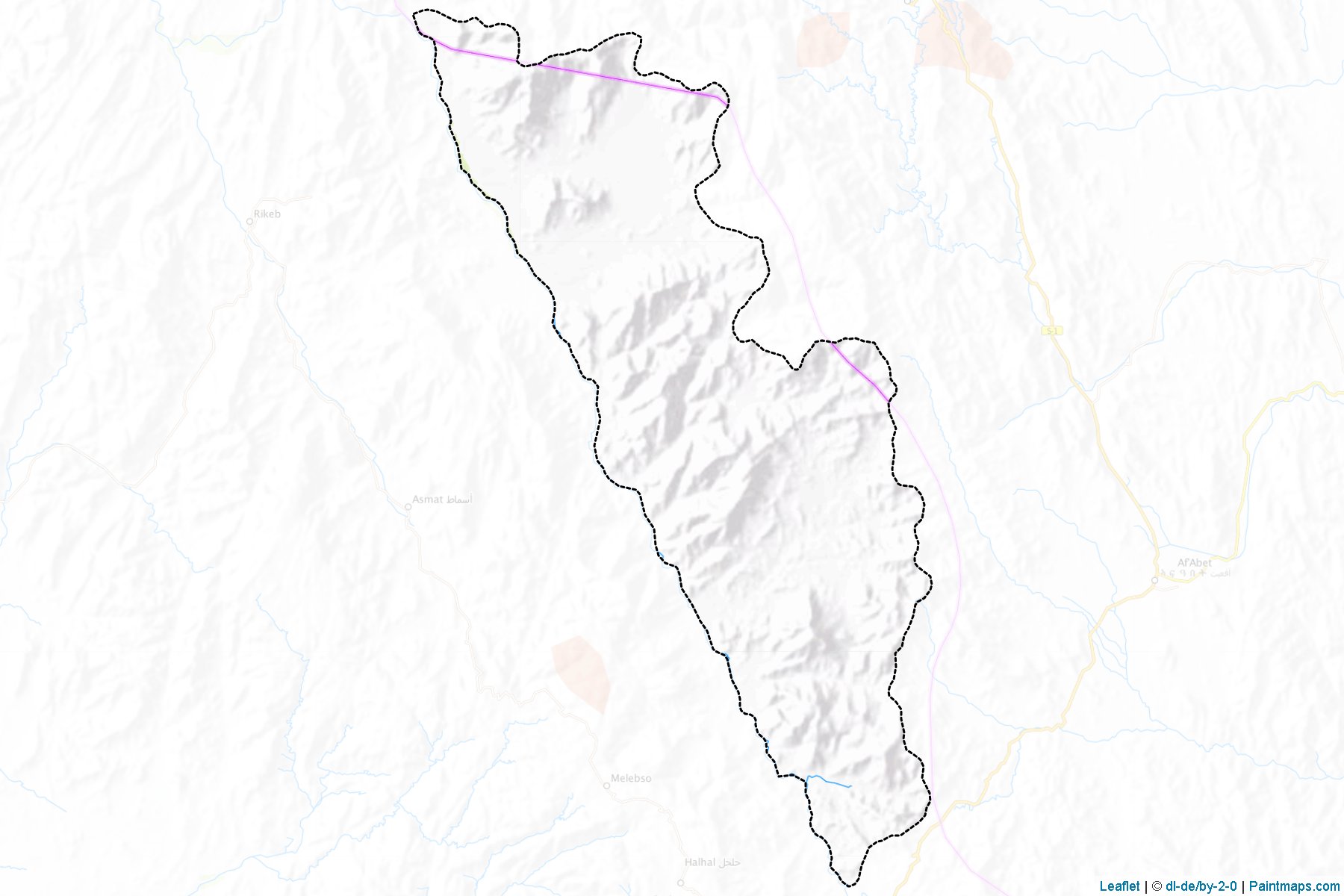 Habero (Anseba Region) Map Cropping Samples-1