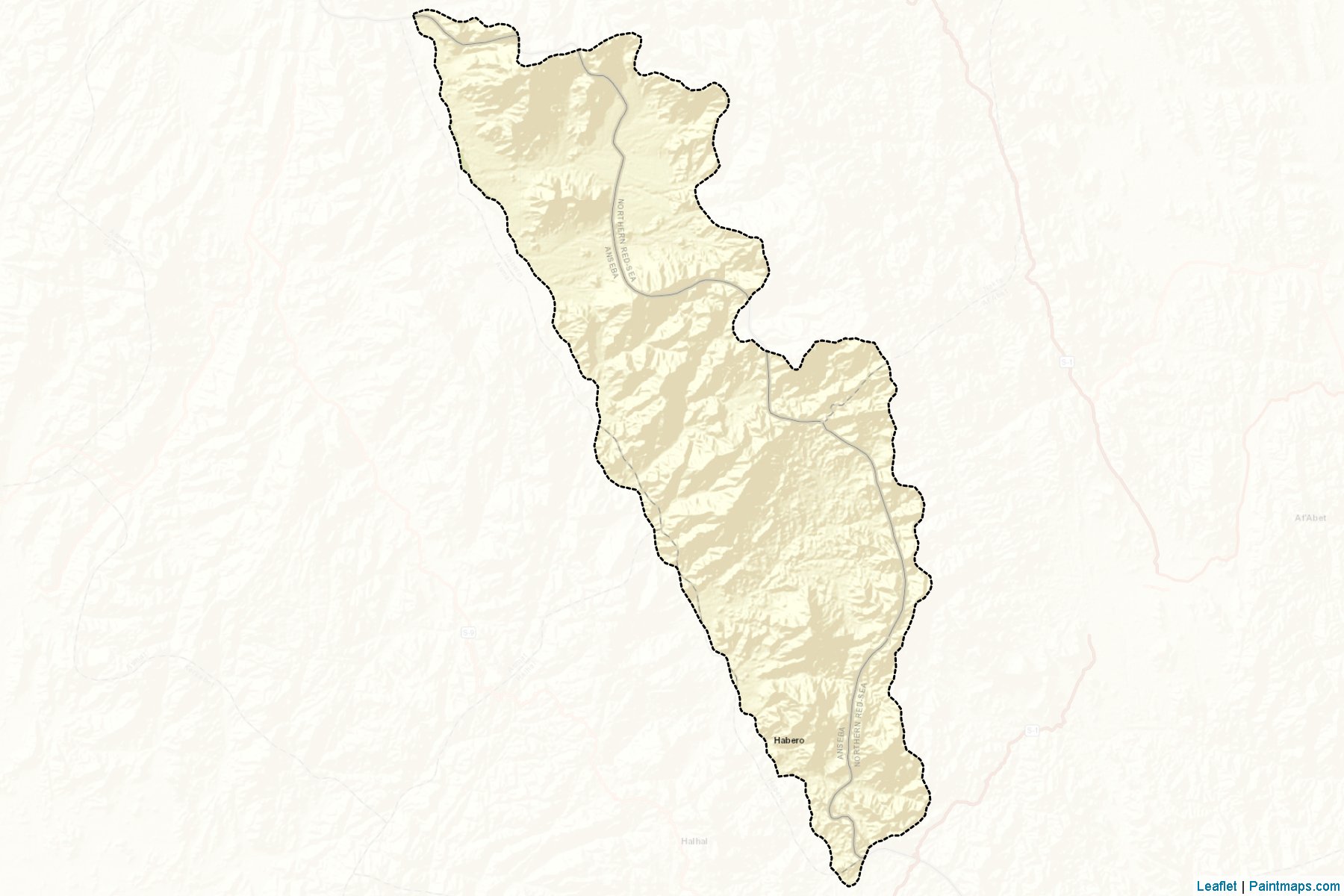 Habero (Anseba Region) Map Cropping Samples-2