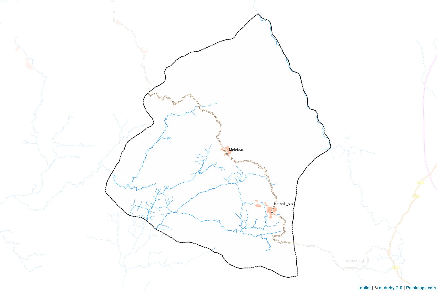 Halhal (Anseba Region) Map Cropping Samples-1