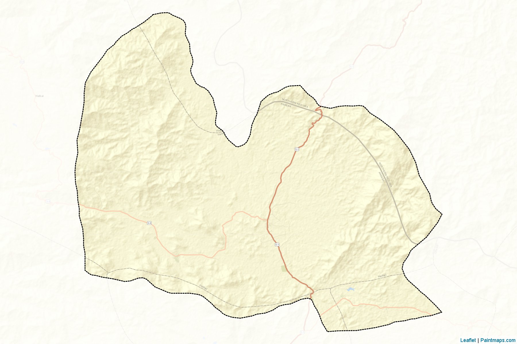 Muestras de recorte de mapas Hamelmalo (Anseba)-2